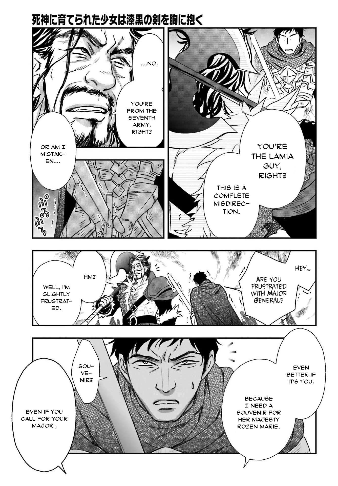 The Little Girl Raised by Death Hold the Sword of Death Tight Chapter 28 page 7 - 