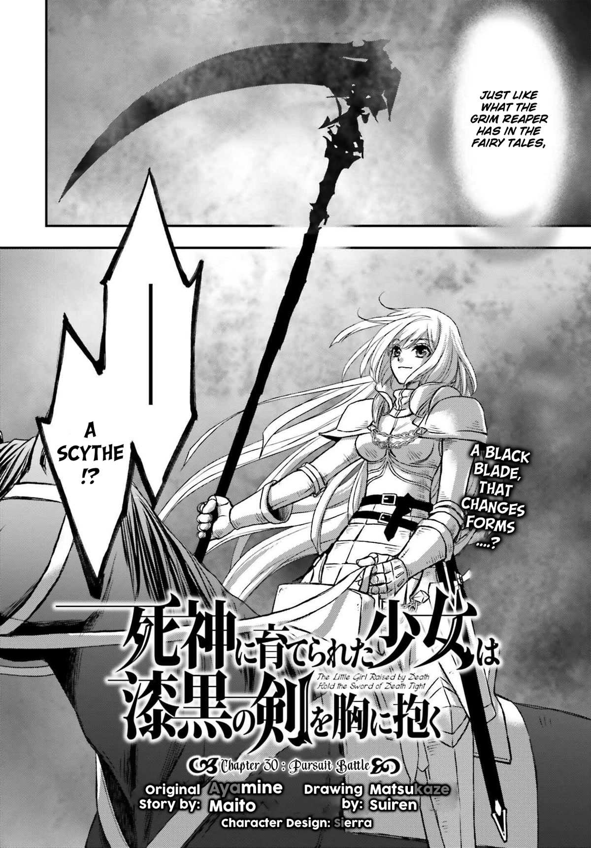 The Little Girl Raised by Death Hold the Sword of Death Tight Chapter 30 page 2 - 