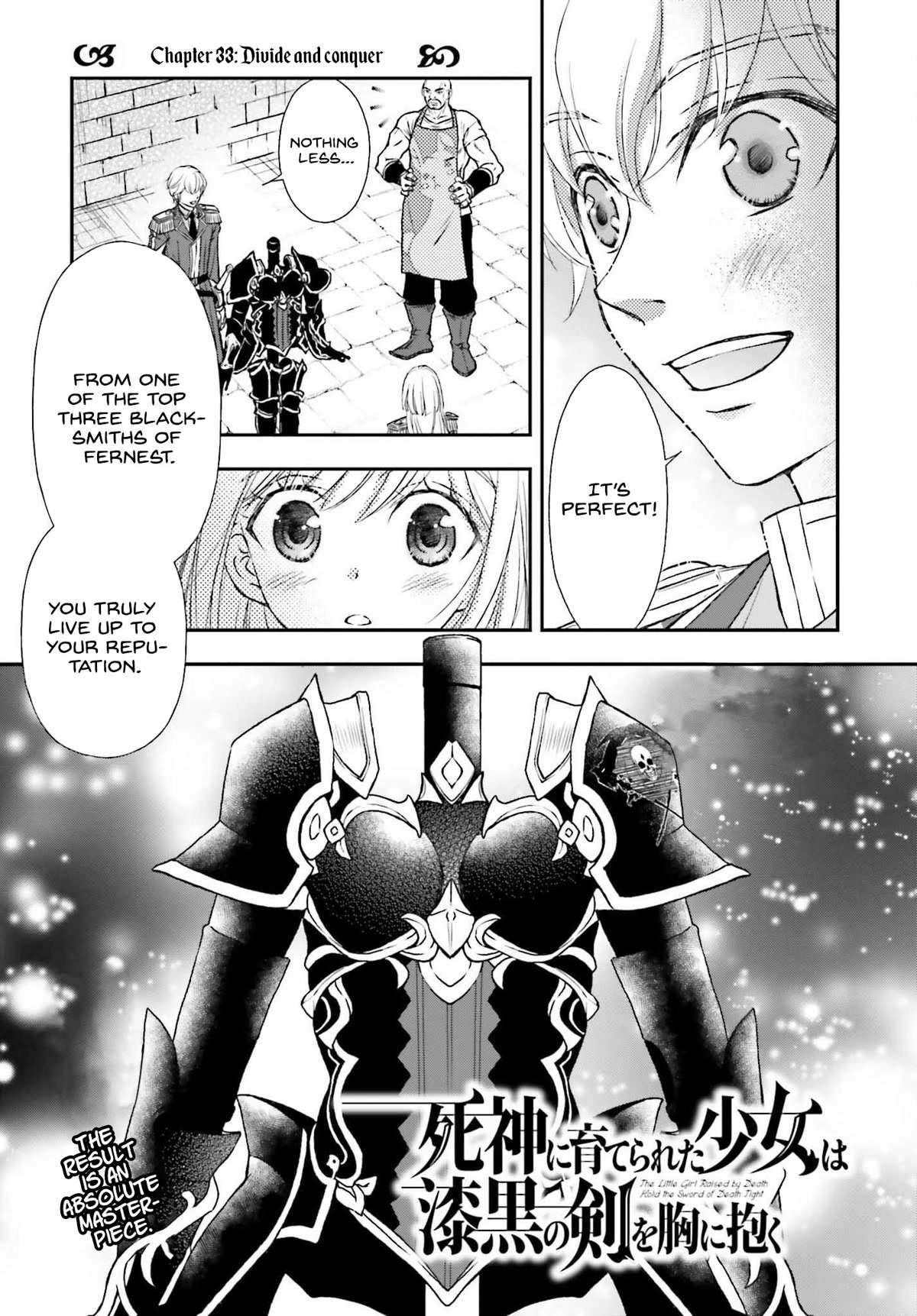 The Little Girl Raised by Death Hold the Sword of Death Tight Chapter 33 page 1 - 