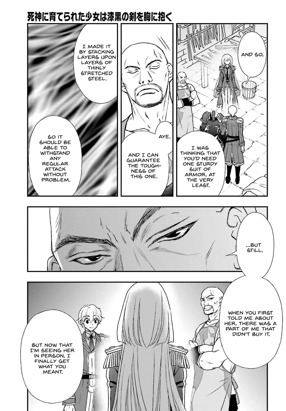 The Little Girl Raised by Death Hold the Sword of Death Tight Chapter 33 page 3 - 
