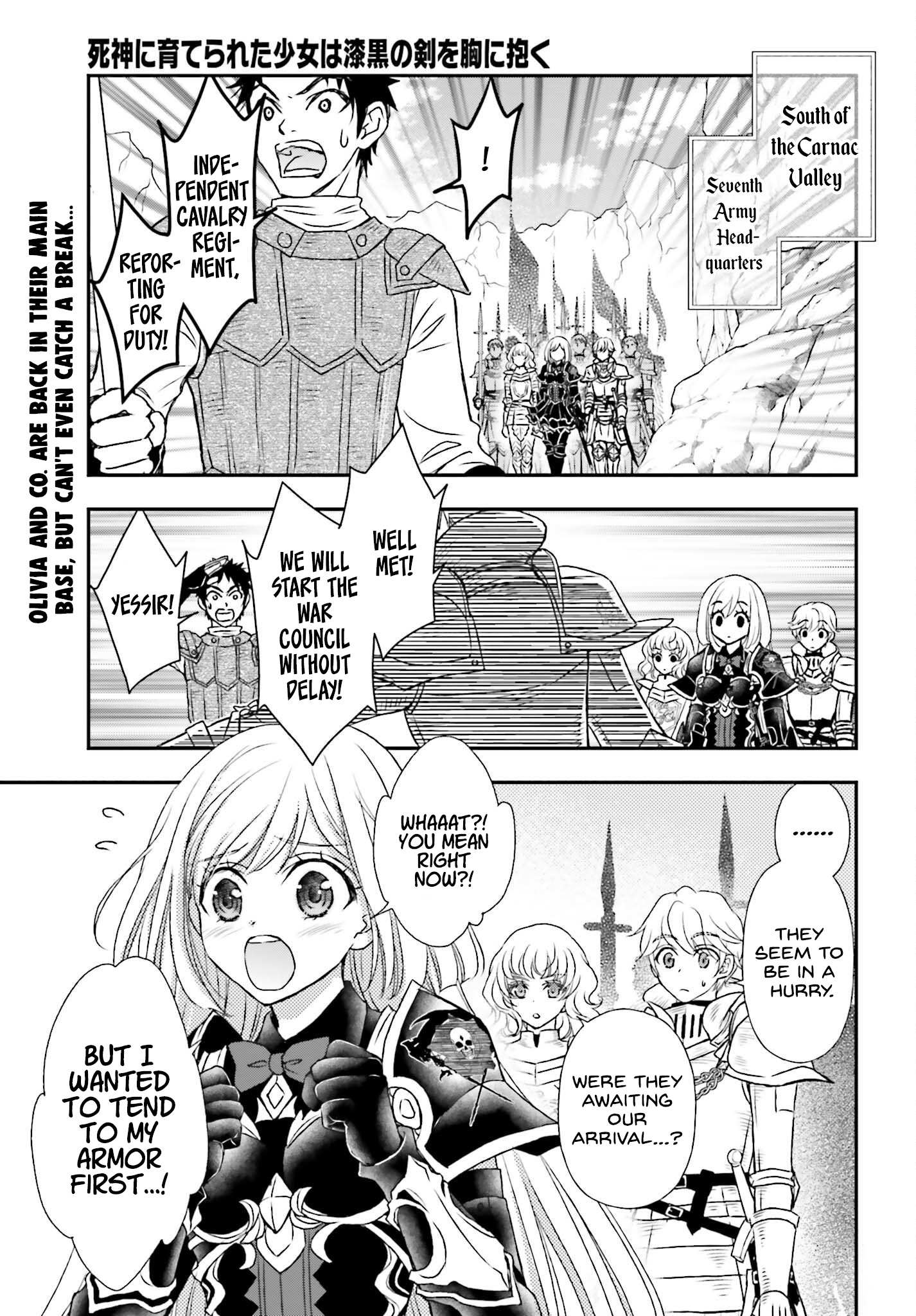 The Little Girl Raised by Death Hold the Sword of Death Tight Chapter 36 page 1 - 