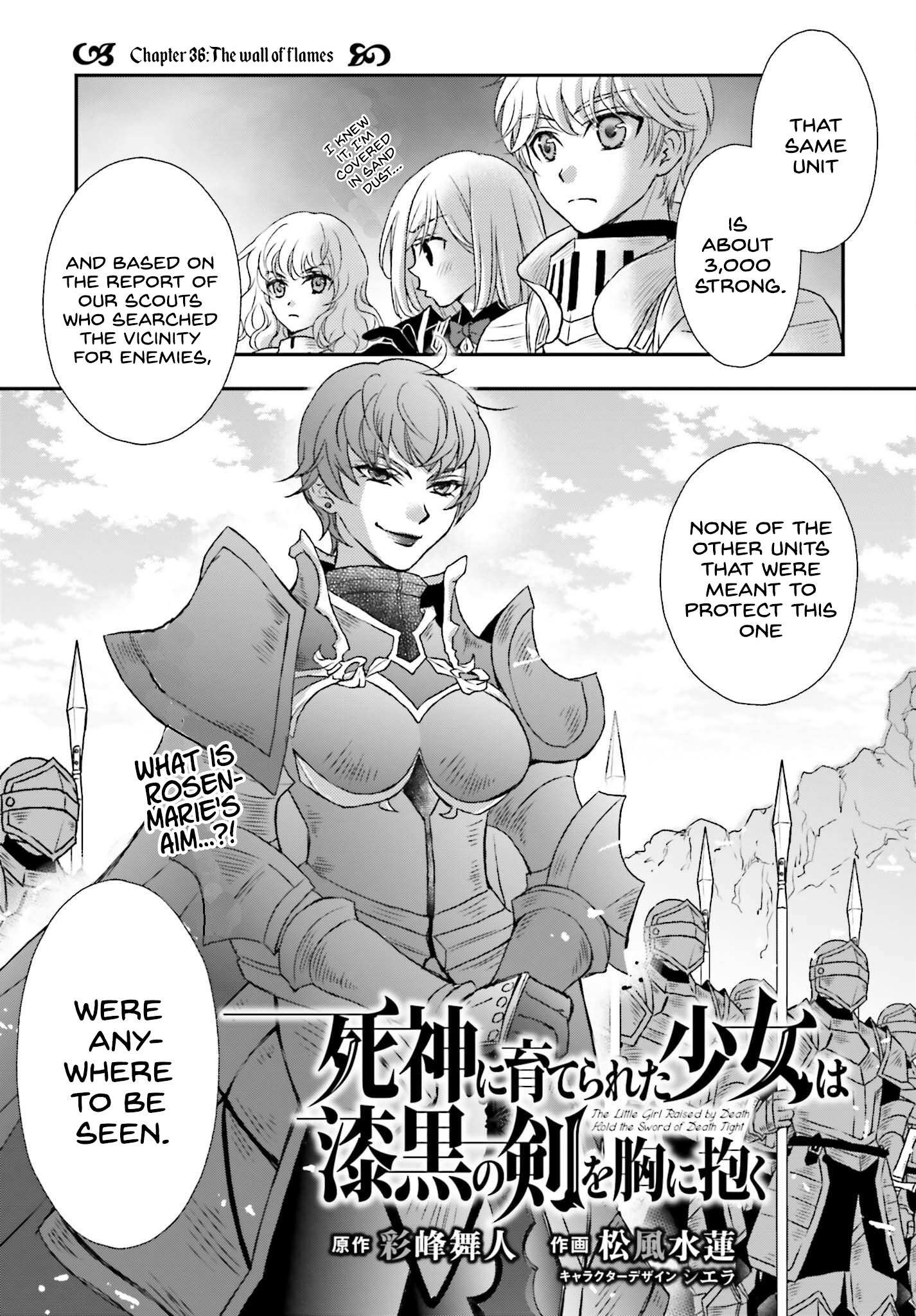 The Little Girl Raised by Death Hold the Sword of Death Tight Chapter 36 page 3 - 