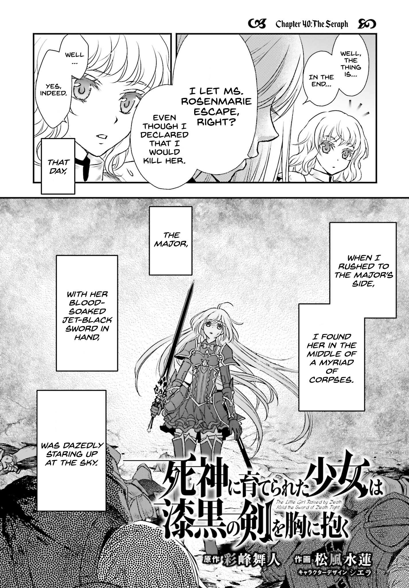The Little Girl Raised by Death Hold the Sword of Death Tight Chapter 40 page 5 - 