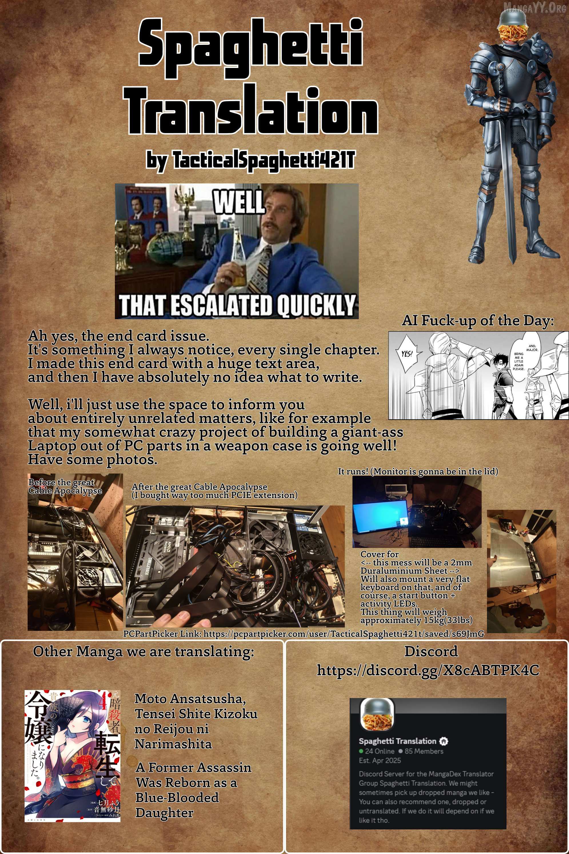 The Little Girl Raised by Death Hold the Sword of Death Tight Chapter 55.1 page 23 - 