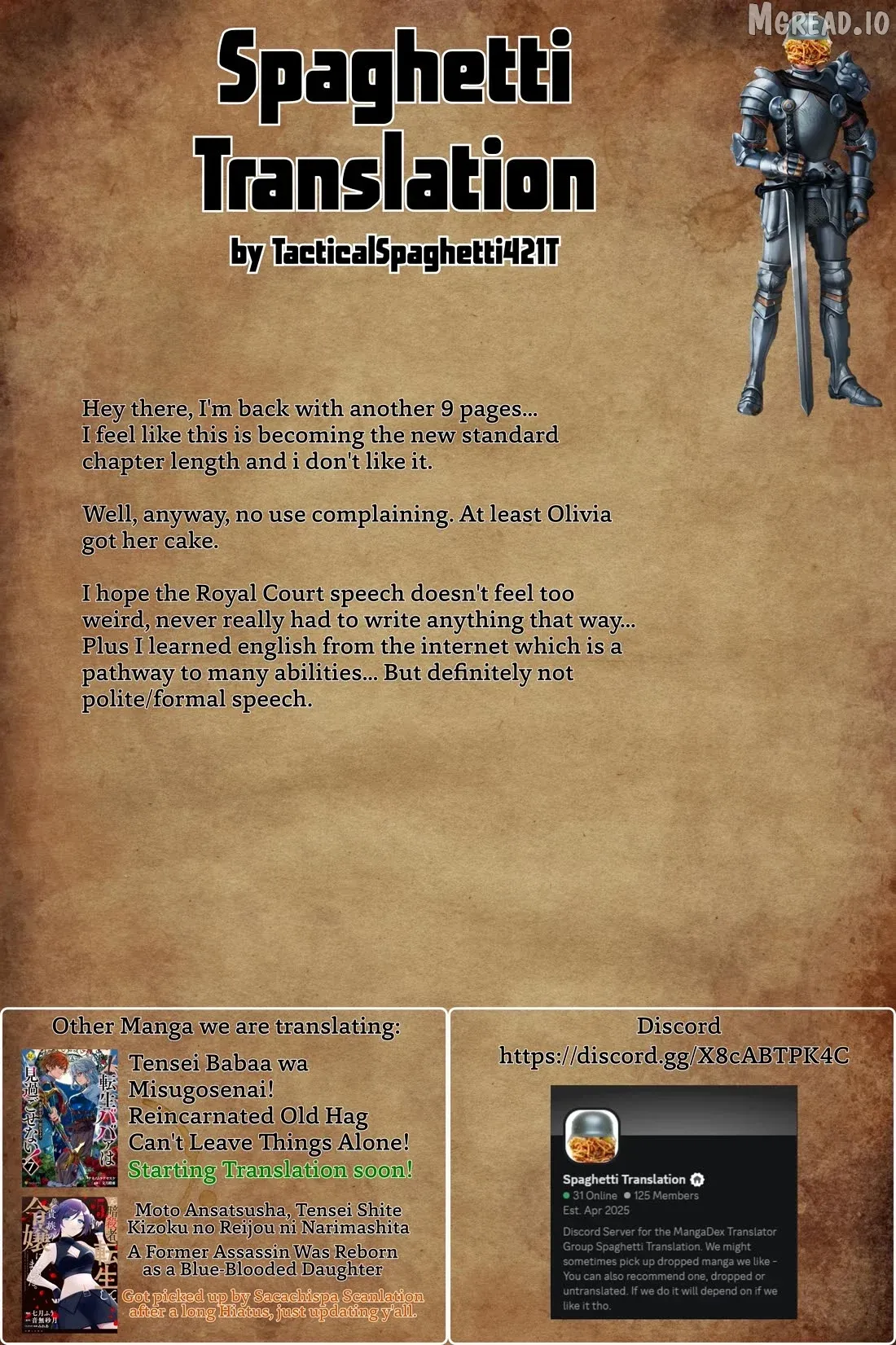 The Little Girl Raised by Death Hold the Sword of Death Tight Chapter 58.1 page 10 - 