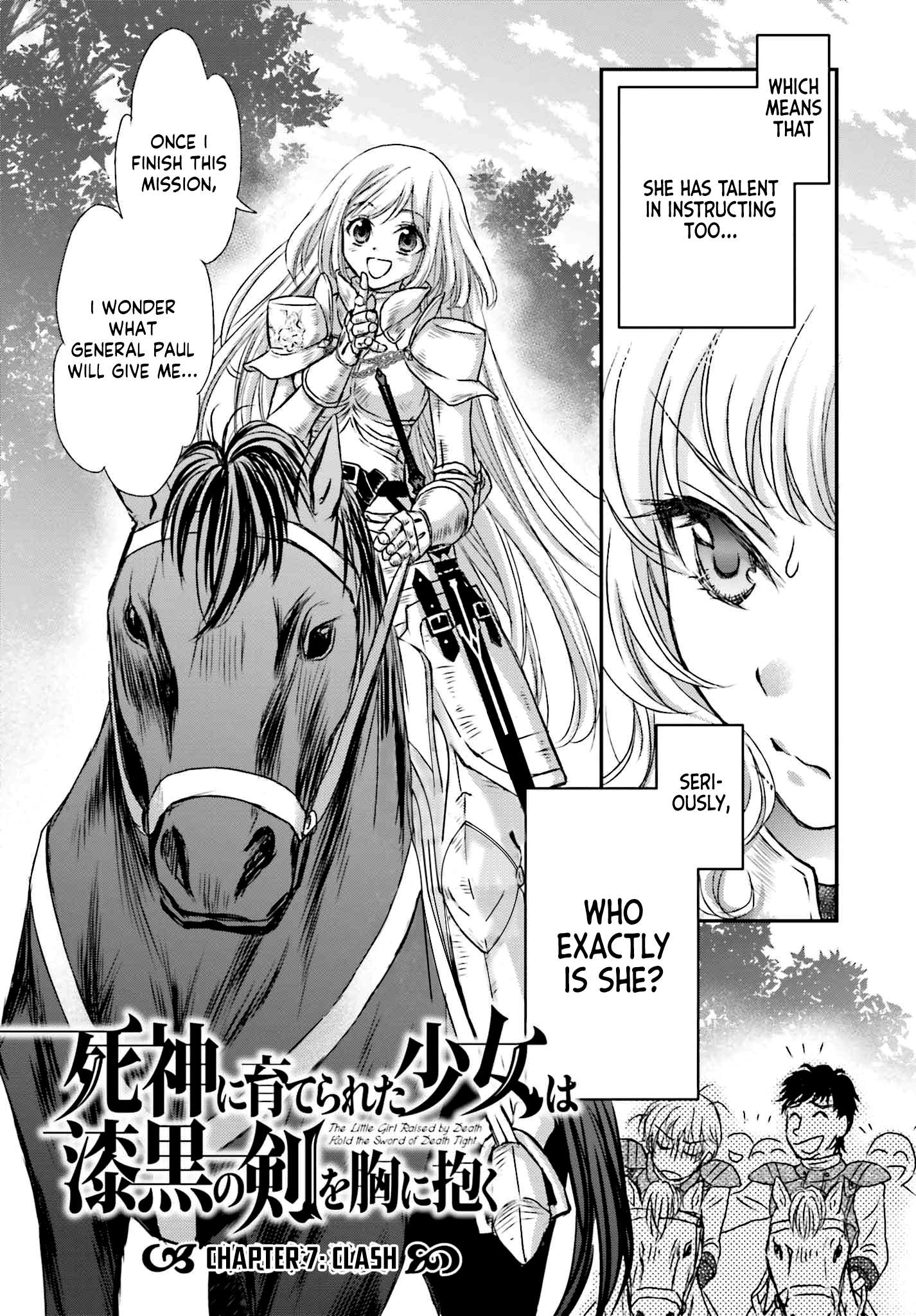 The Little Girl Raised by Death Hold the Sword of Death Tight Chapter 7 page 5 - 