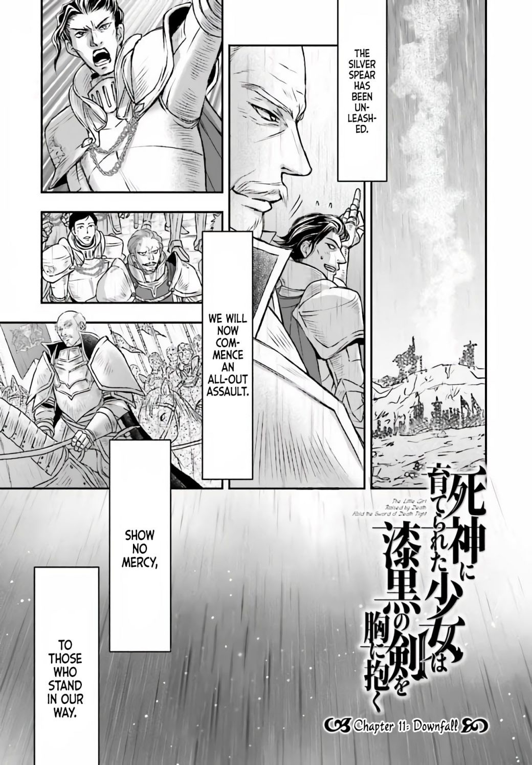 The Little Girl Raised by Death Holds the Sword of Death Tightly Chapter 11 page 2 - 