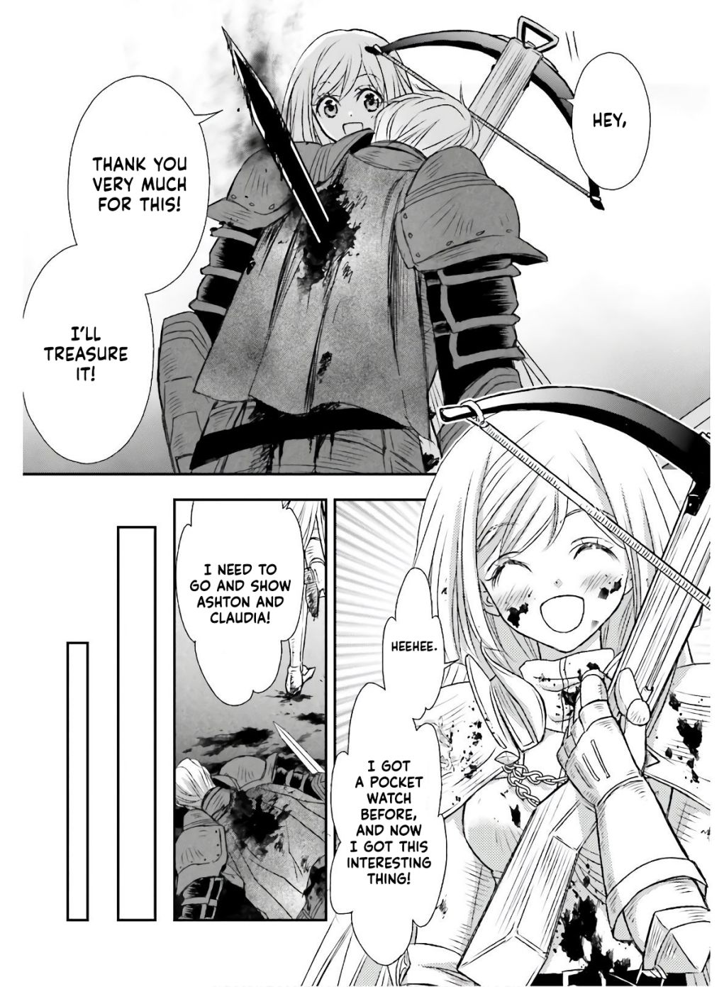 The Little Girl Raised by Death Holds the Sword of Death Tightly Chapter 14 page 9 - 