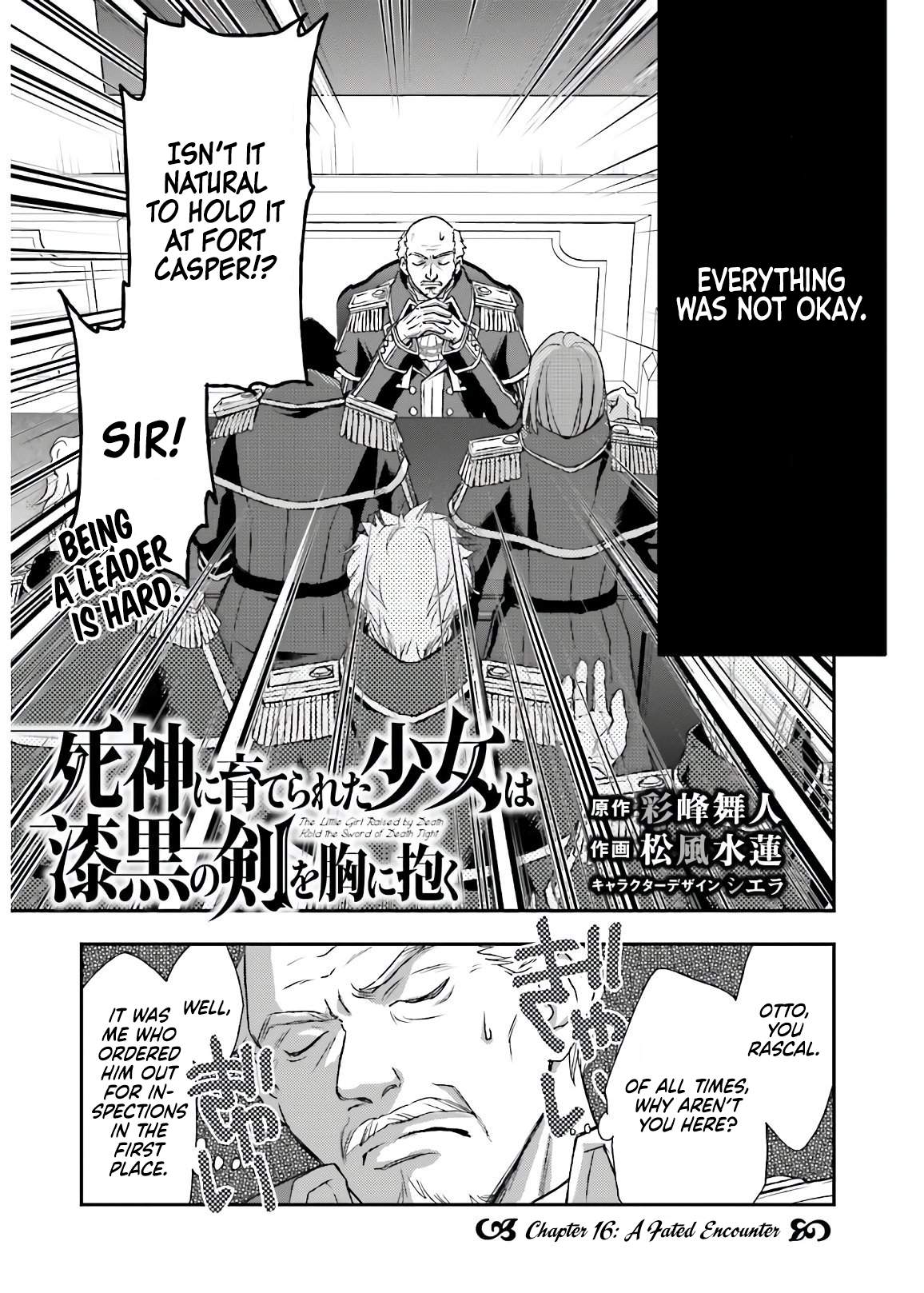 The Little Girl Raised by Death Holds the Sword of Death Tightly Chapter 16 page 4 - 