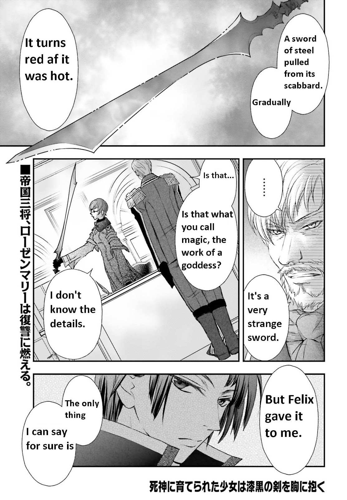 The Little Girl Raised by Death Holds the Sword of Death Tightly Chapter 20 page 1 - 