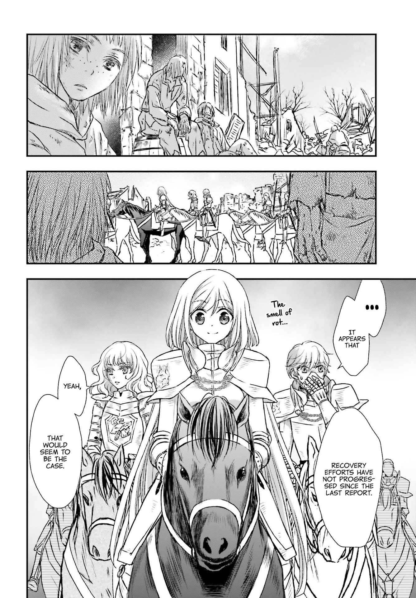 The Little Girl Raised by Death Holds the Sword of Death Tightly Chapter 21 page 14 - 