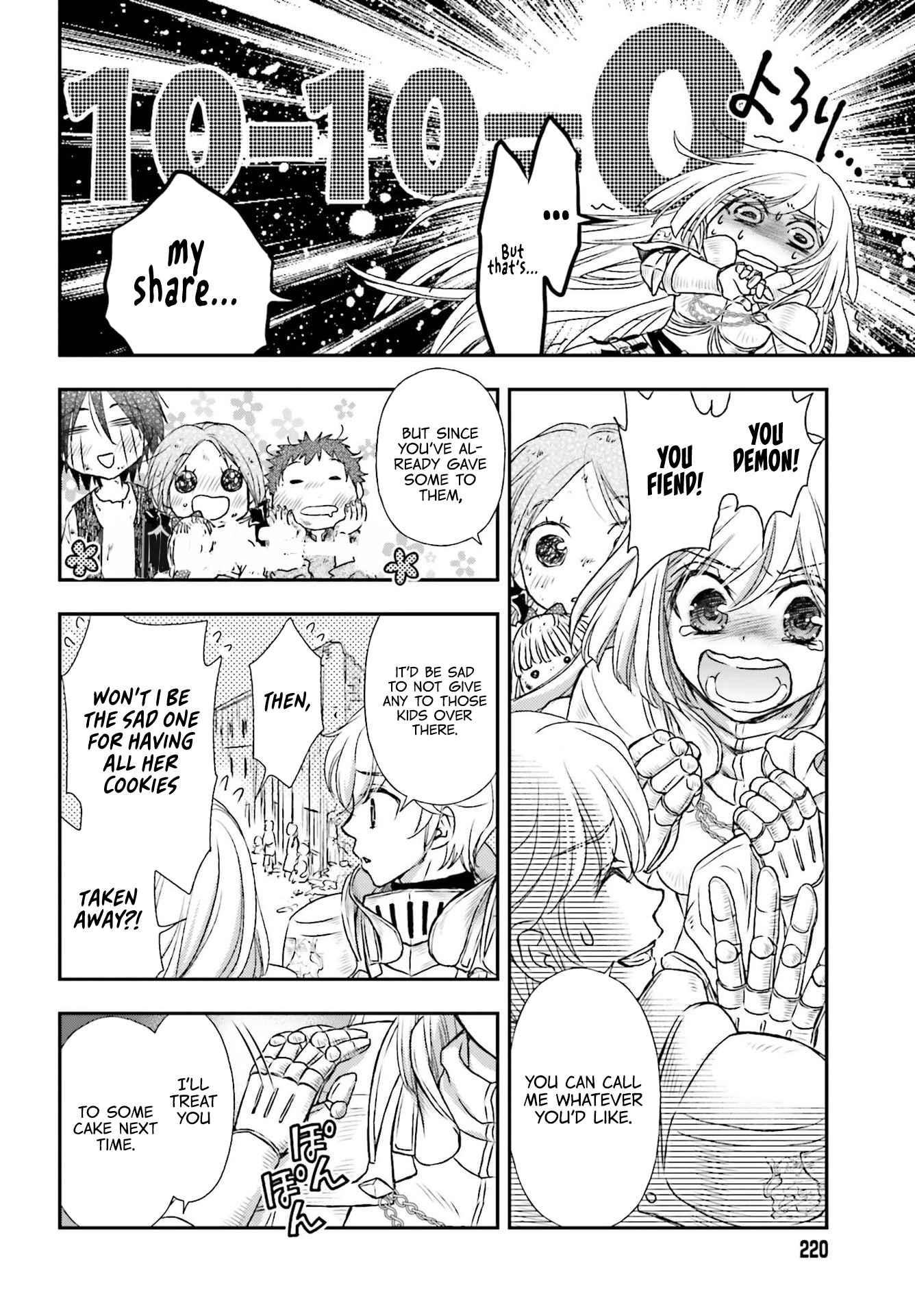 The Little Girl Raised by Death Holds the Sword of Death Tightly Chapter 21 page 22 - 