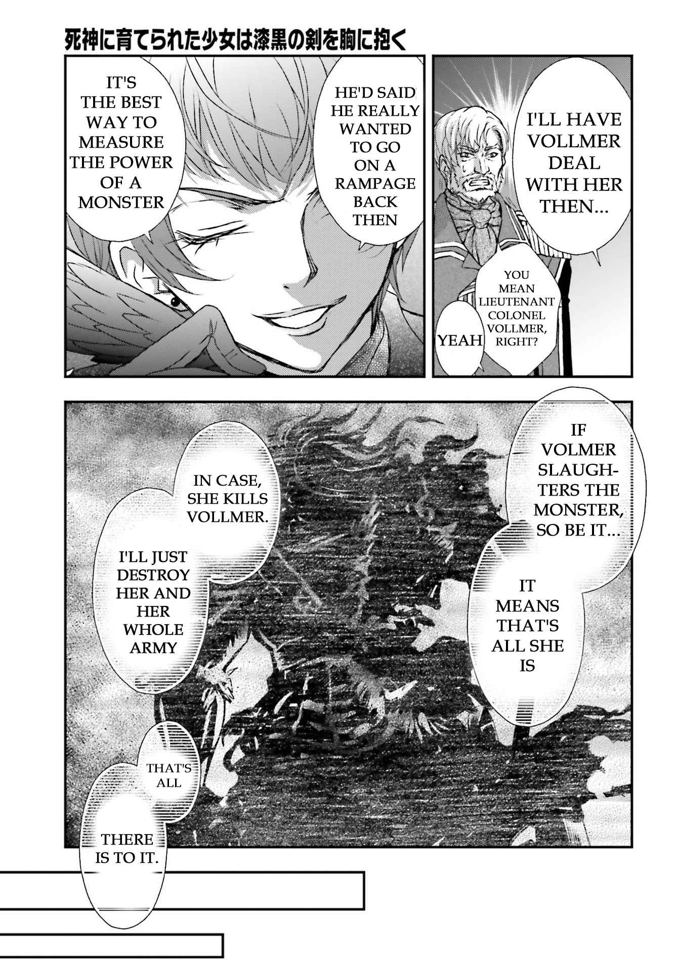 The Little Girl Raised by Death Holds the Sword of Death Tightly Chapter 22 page 21 - 
