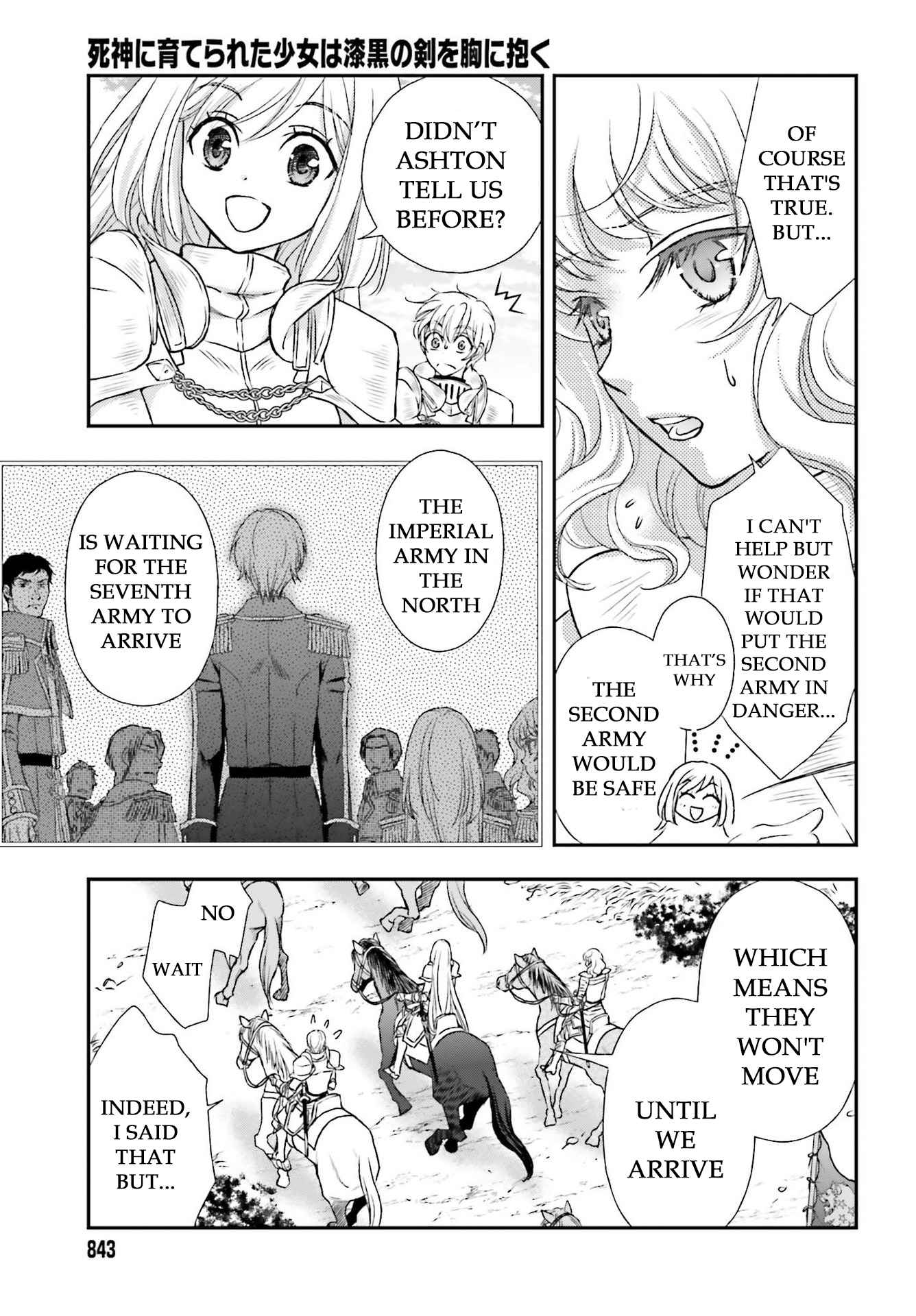 The Little Girl Raised by Death Holds the Sword of Death Tightly Chapter 22 page 5 - 