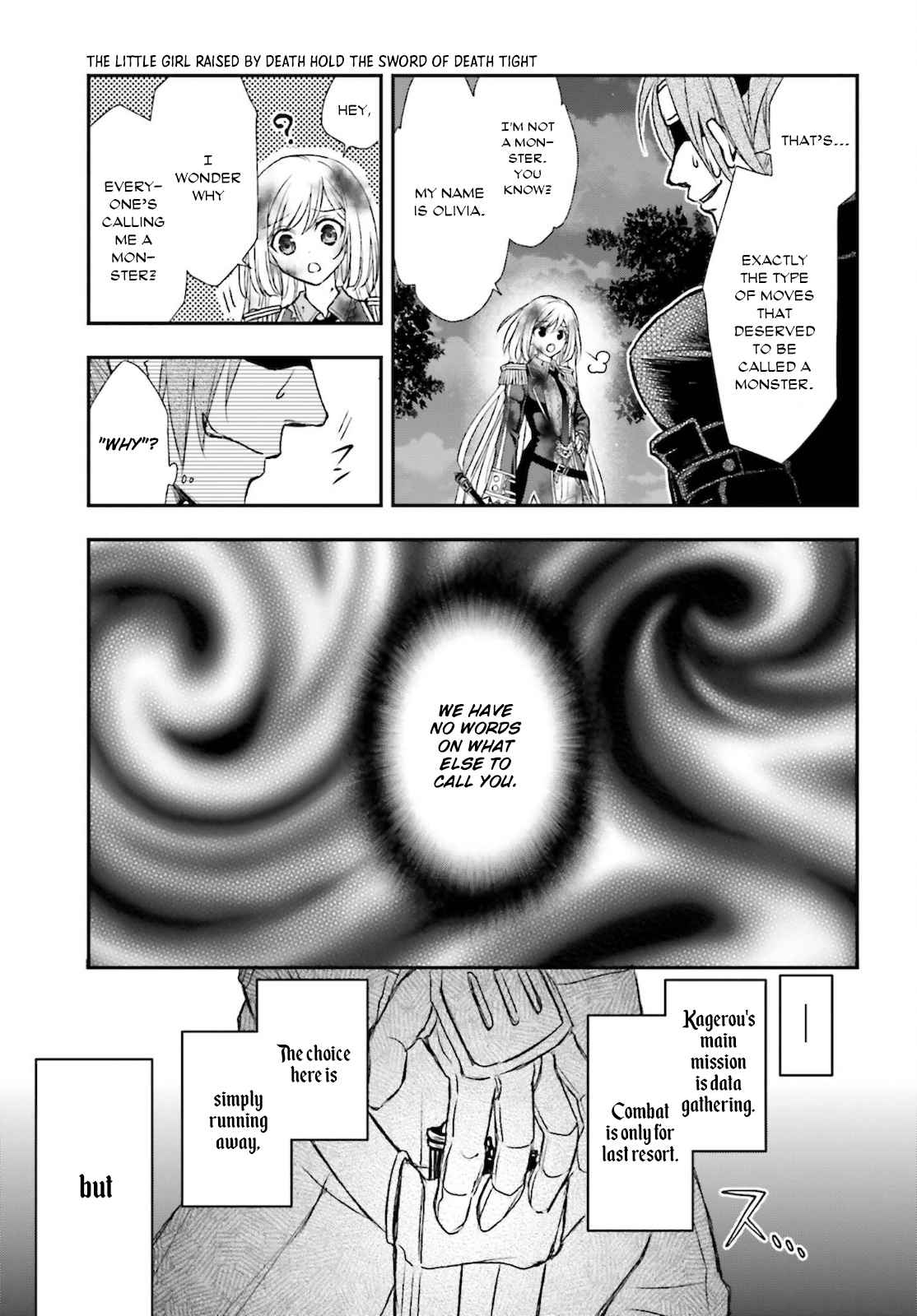 The Little Girl Raised by Death Holds the Sword of Death Tightly Chapter 25 page 9 - 