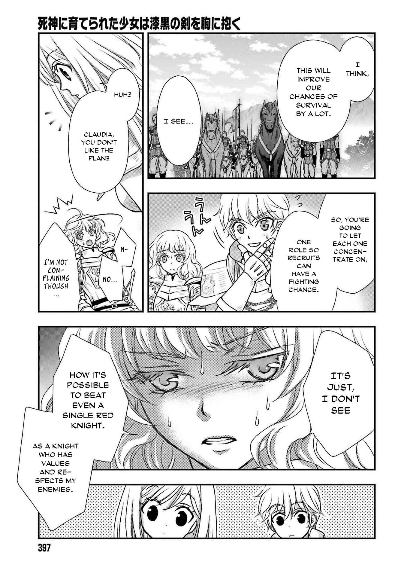 The Little Girl Raised by Death Holds the Sword of Death Tightly Chapter 27 page 27 - 