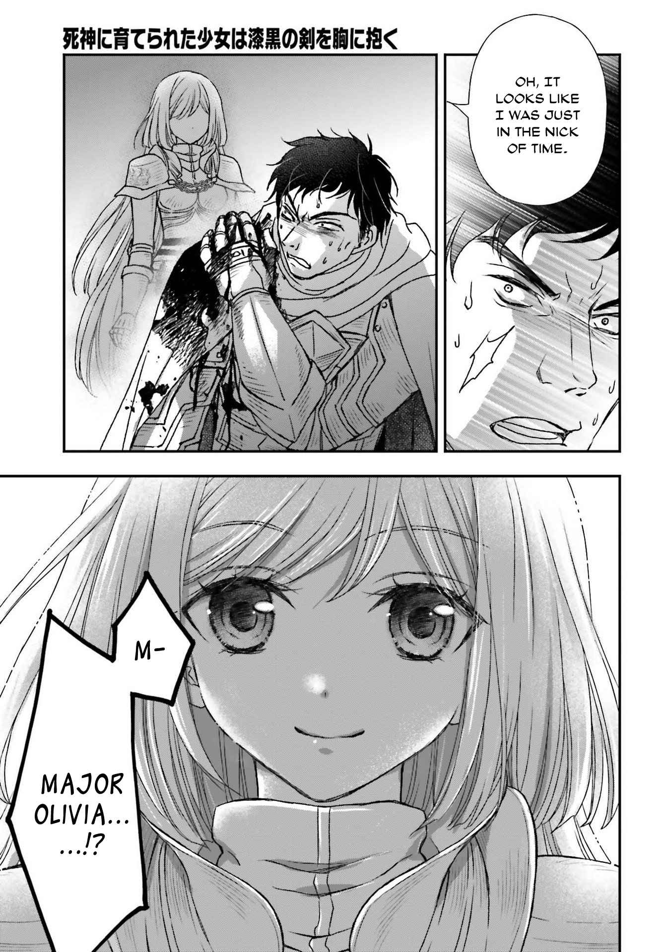 The Little Girl Raised by Death Holds the Sword of Death Tightly Chapter 28 page 11 - 