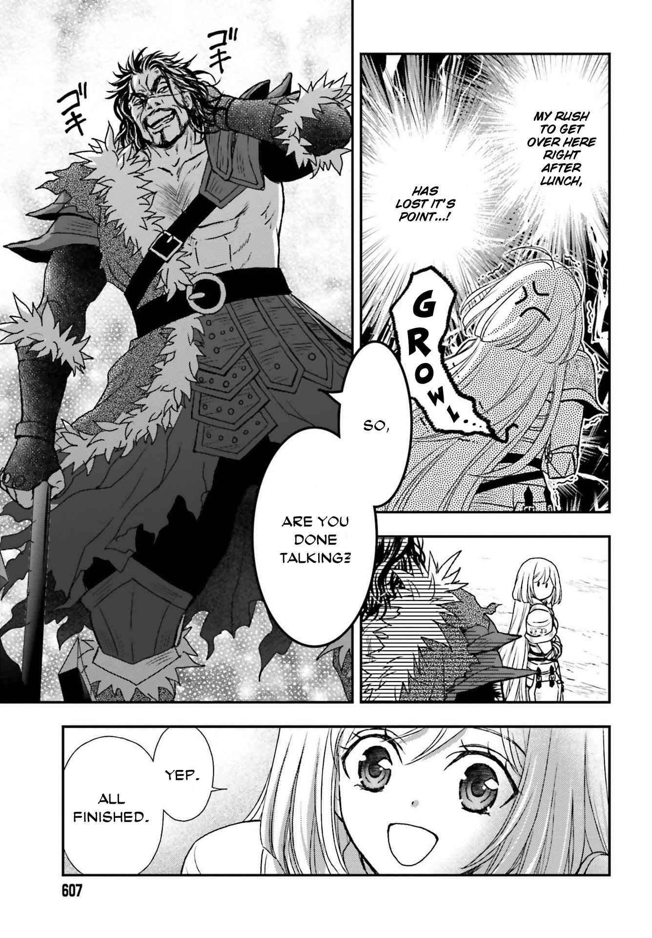 The Little Girl Raised by Death Holds the Sword of Death Tightly Chapter 28 page 15 - 
