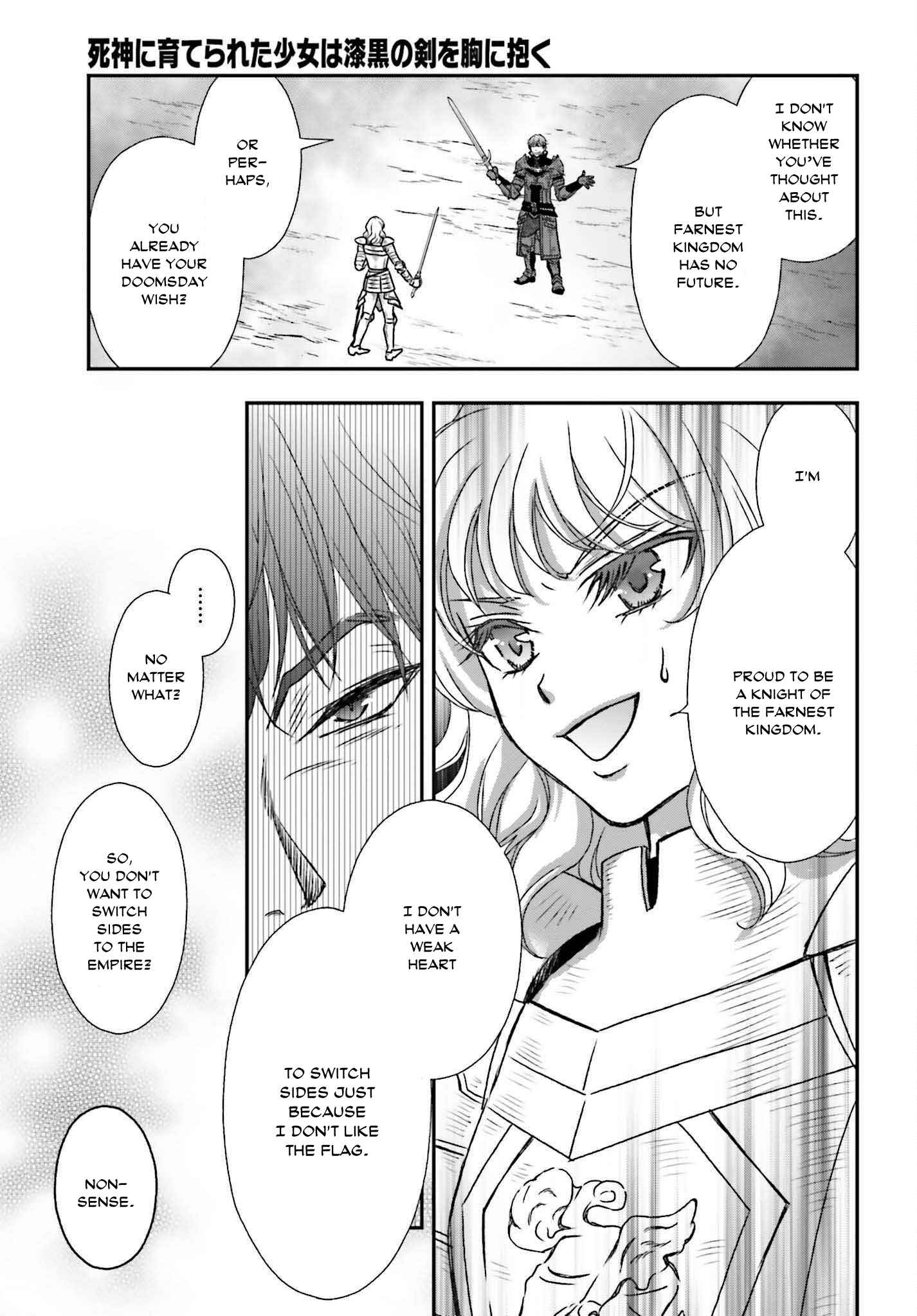 The Little Girl Raised by Death Holds the Sword of Death Tightly Chapter 29.2 page 3 - 