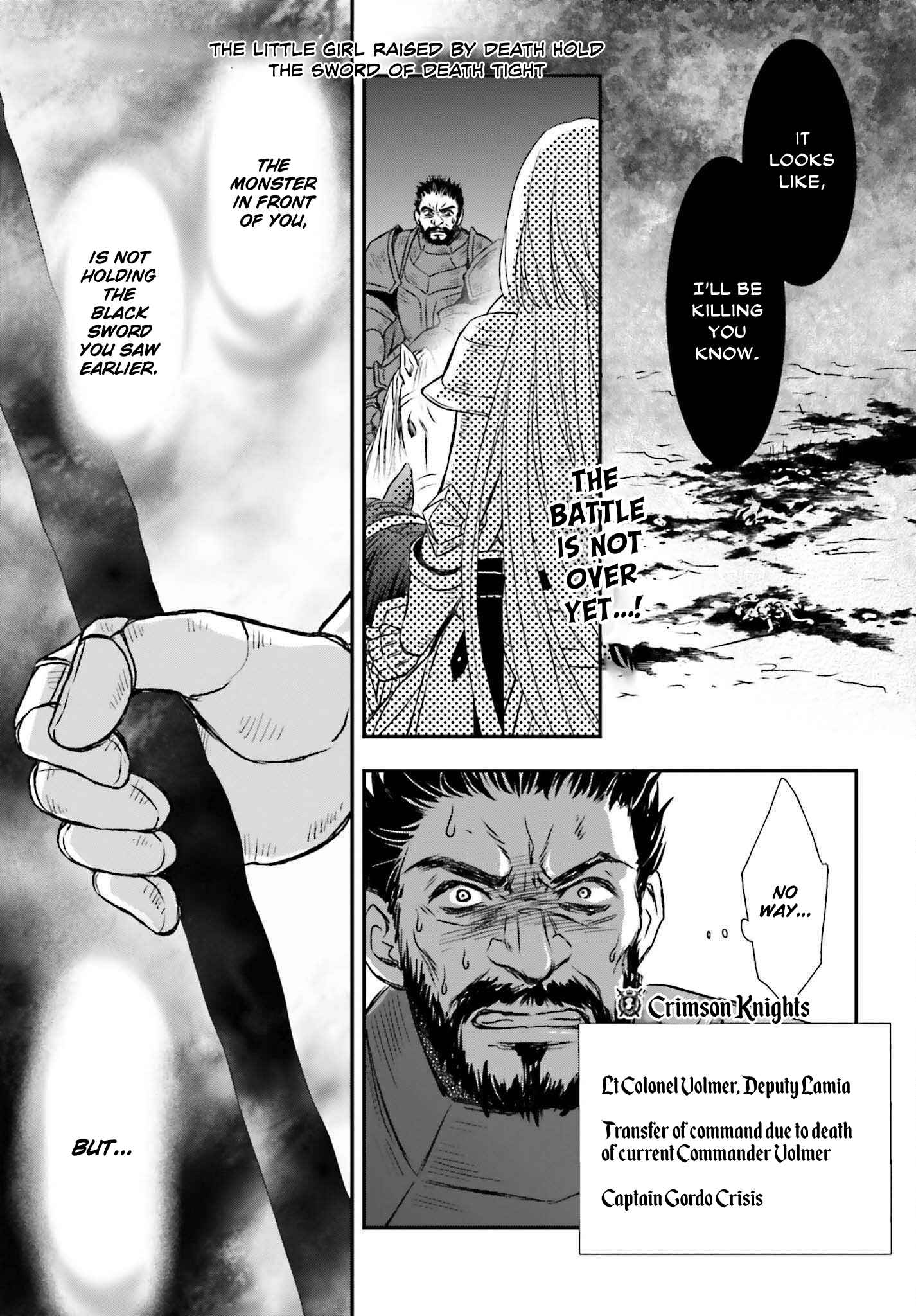 The Little Girl Raised by Death Holds the Sword of Death Tightly Chapter 30 page 1 - 