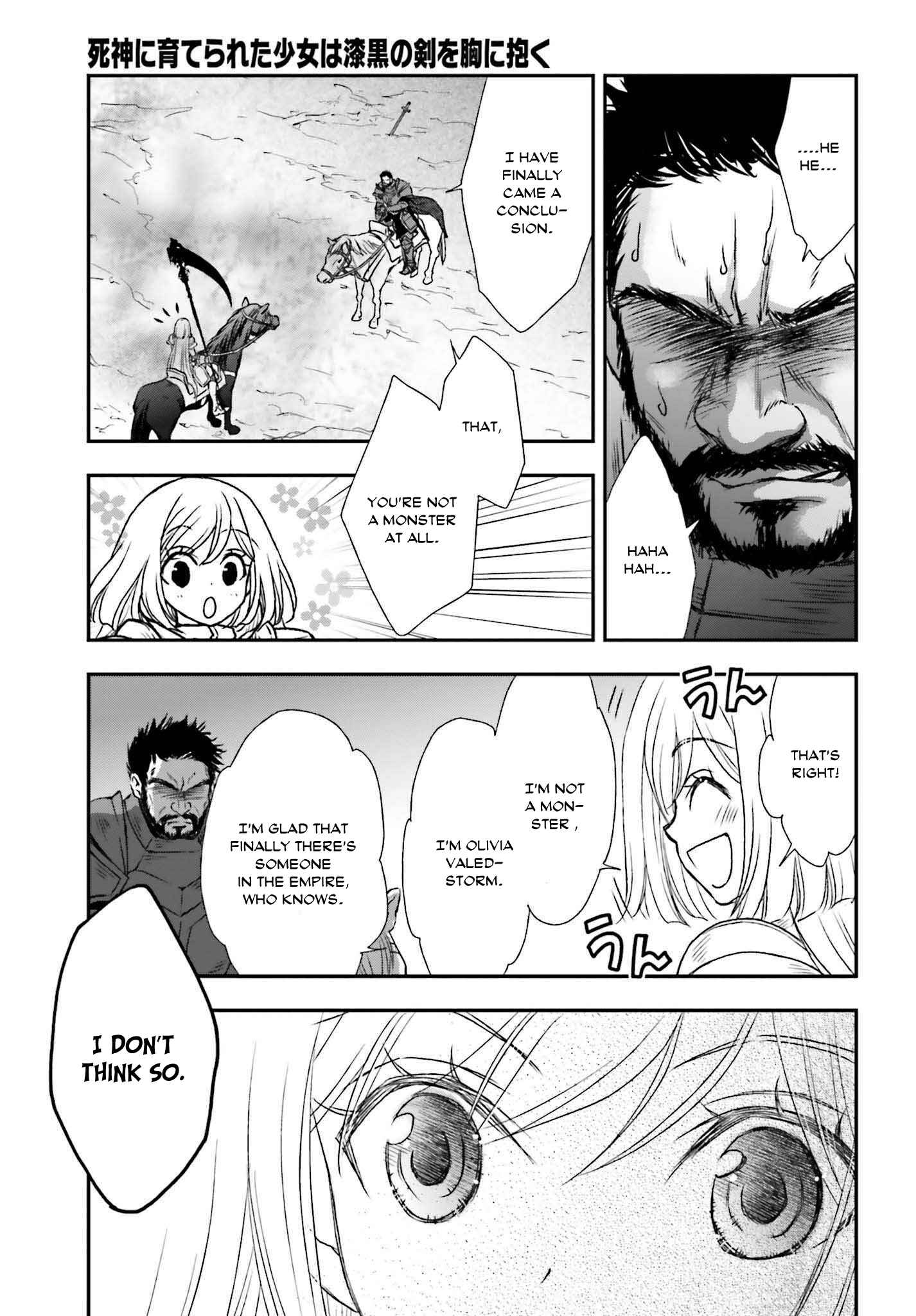 The Little Girl Raised by Death Holds the Sword of Death Tightly Chapter 30 page 3 - 