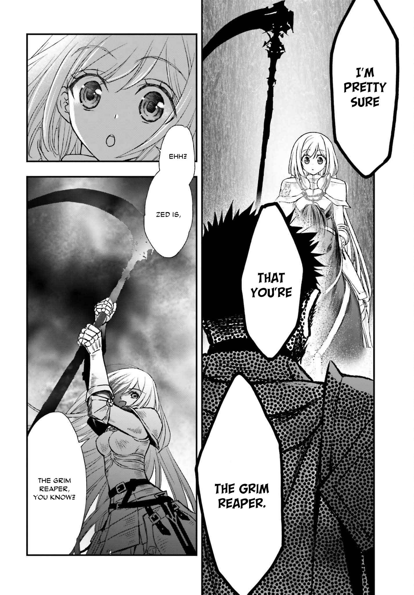 The Little Girl Raised by Death Holds the Sword of Death Tightly Chapter 30 page 4 - 