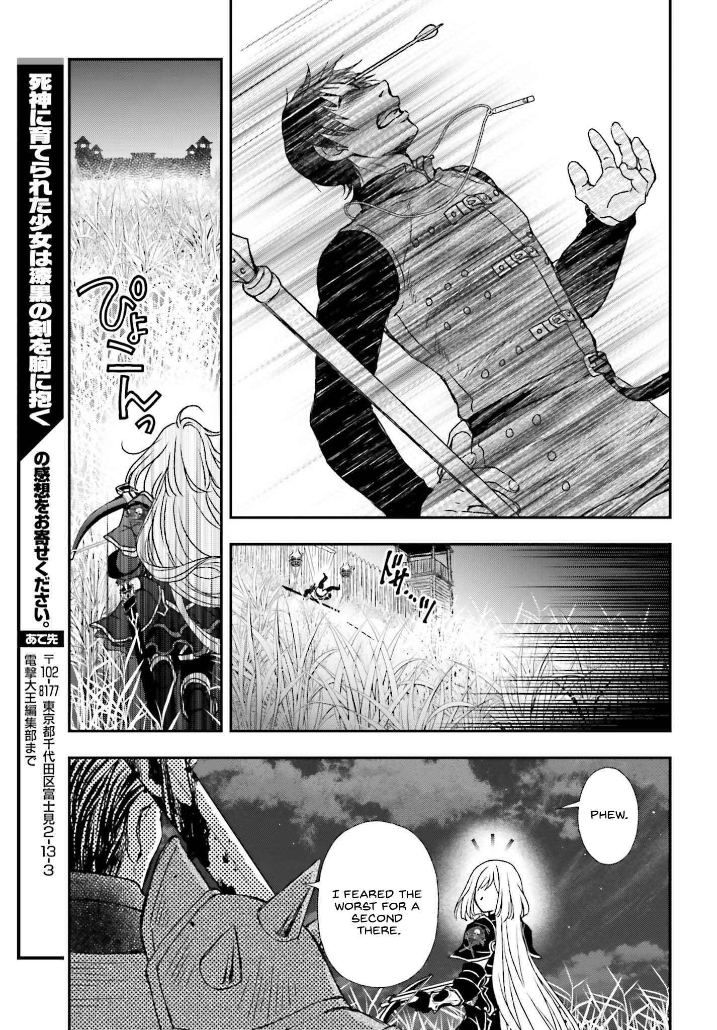 The Little Girl Raised by Death Holds the Sword of Death Tightly Chapter 33 page 13 - 
