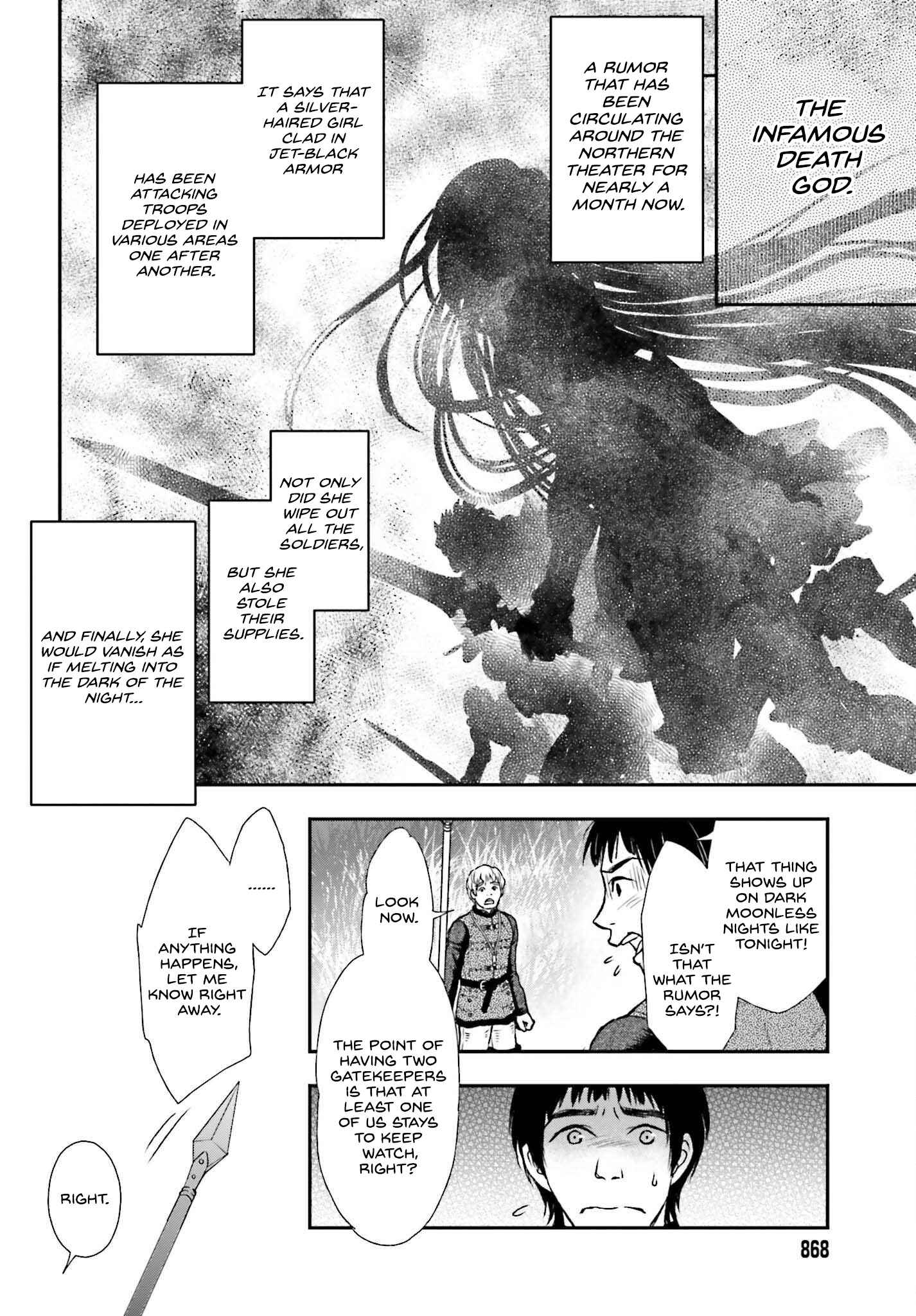 The Little Girl Raised by Death Holds the Sword of Death Tightly Chapter 33 page 10 - 