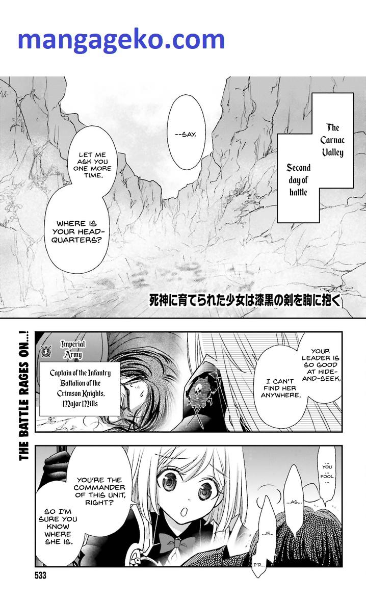 The Little Girl Raised by Death Holds the Sword of Death Tightly Chapter 35 page 1 - 