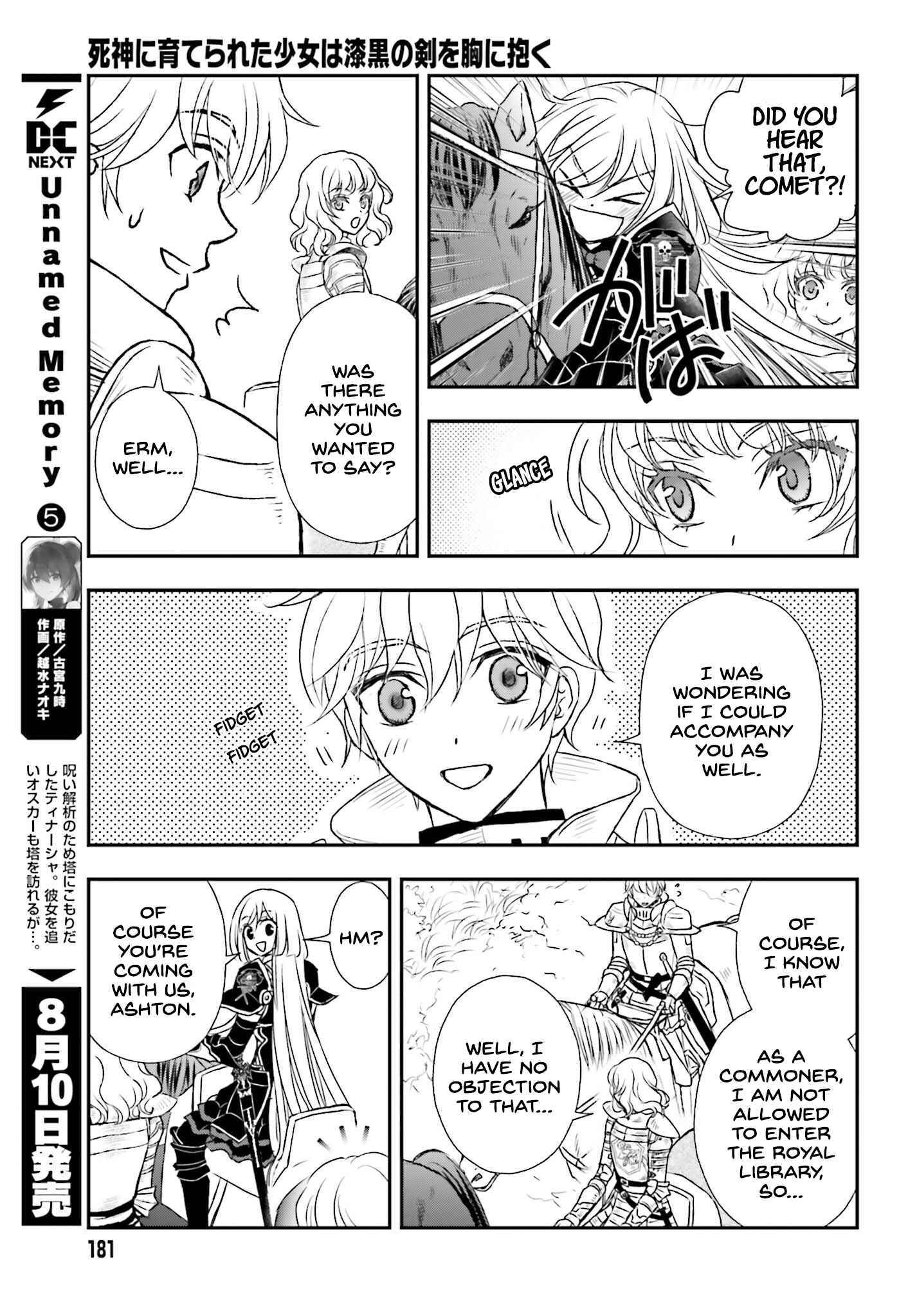 The Little Girl Raised by Death Holds the Sword of Death Tightly Chapter 40 page 11 - 