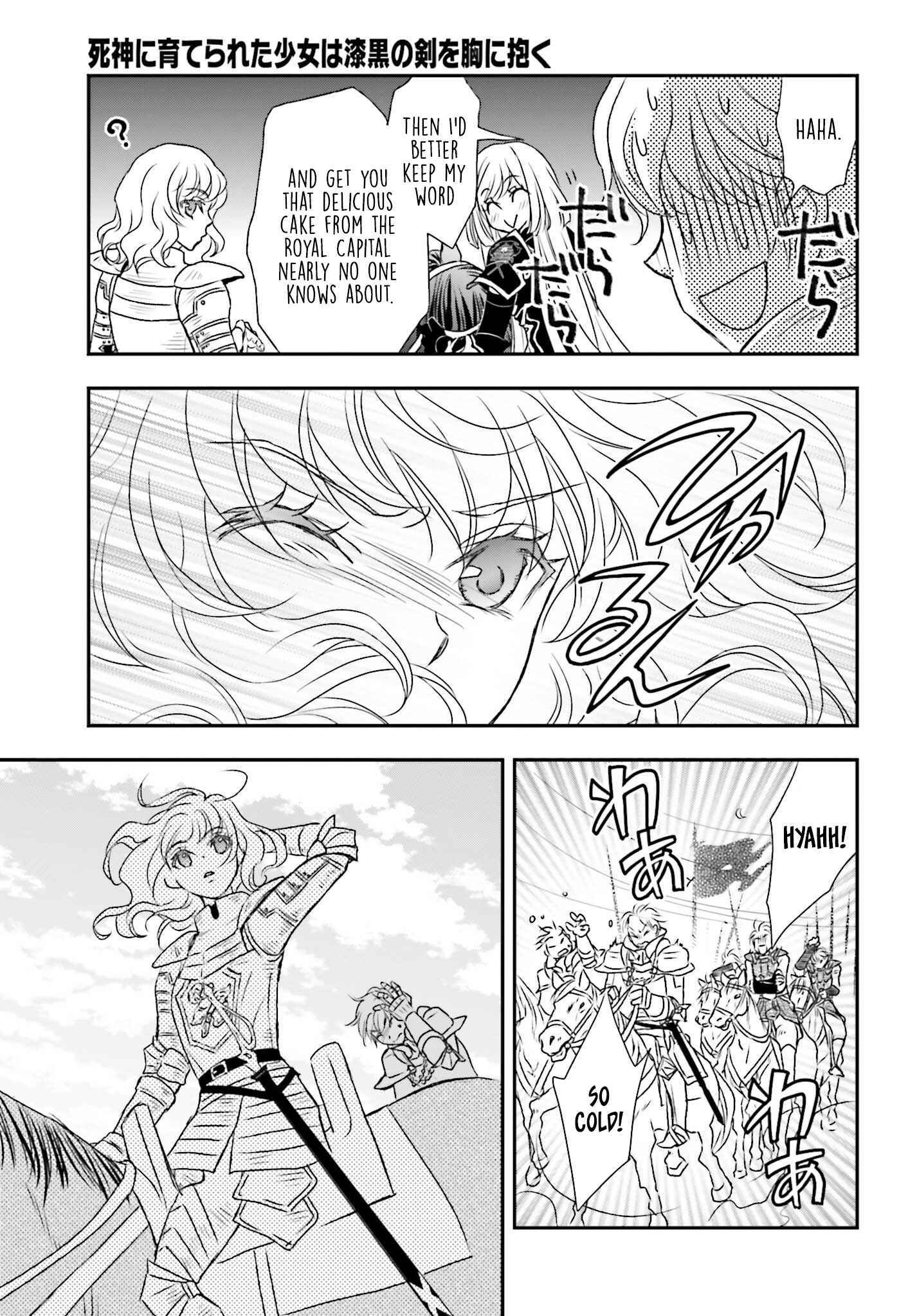The Little Girl Raised by Death Holds the Sword of Death Tightly Chapter 40 page 13 - 
