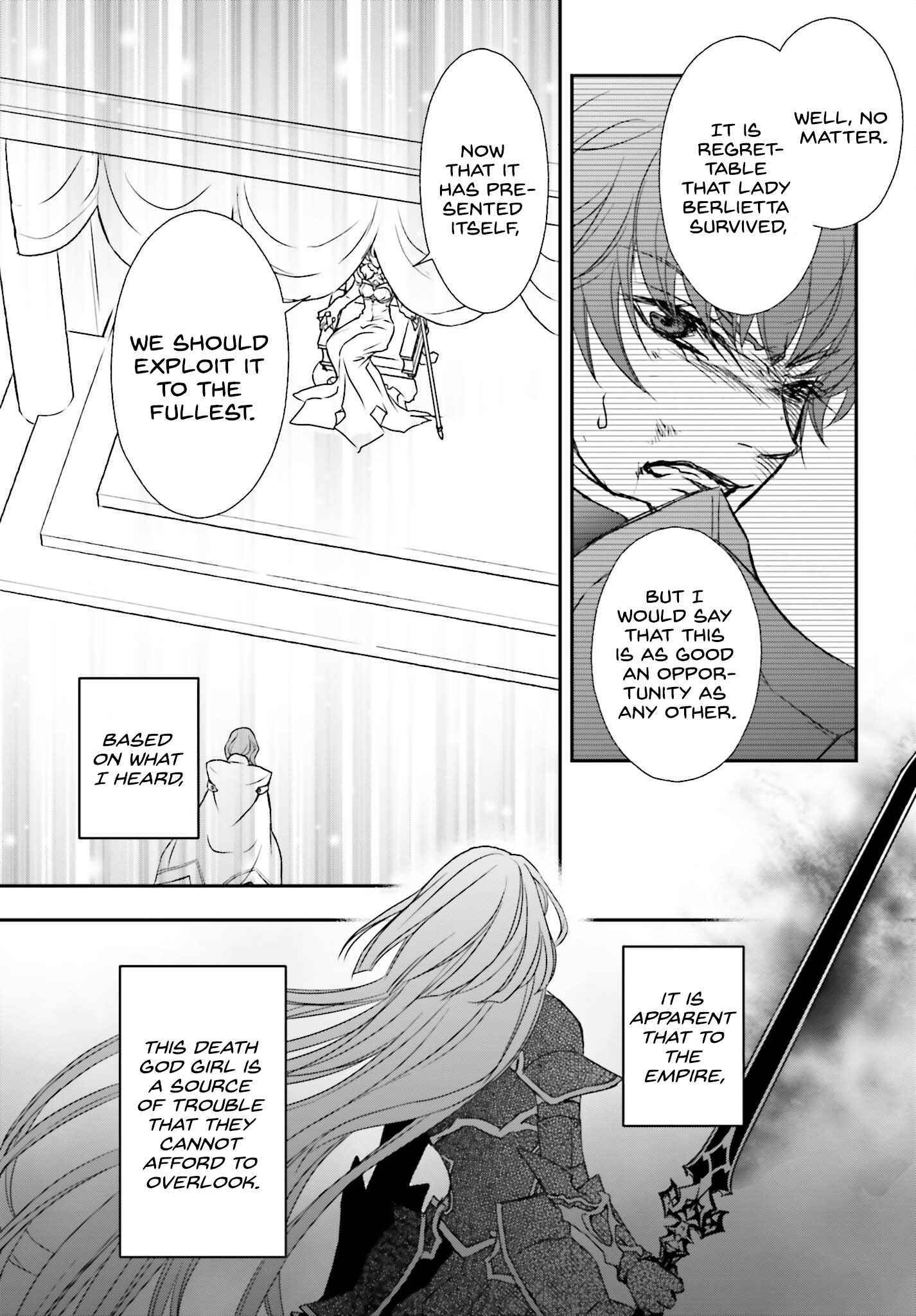 The Little Girl Raised by Death Holds the Sword of Death Tightly Chapter 40 page 21 - 