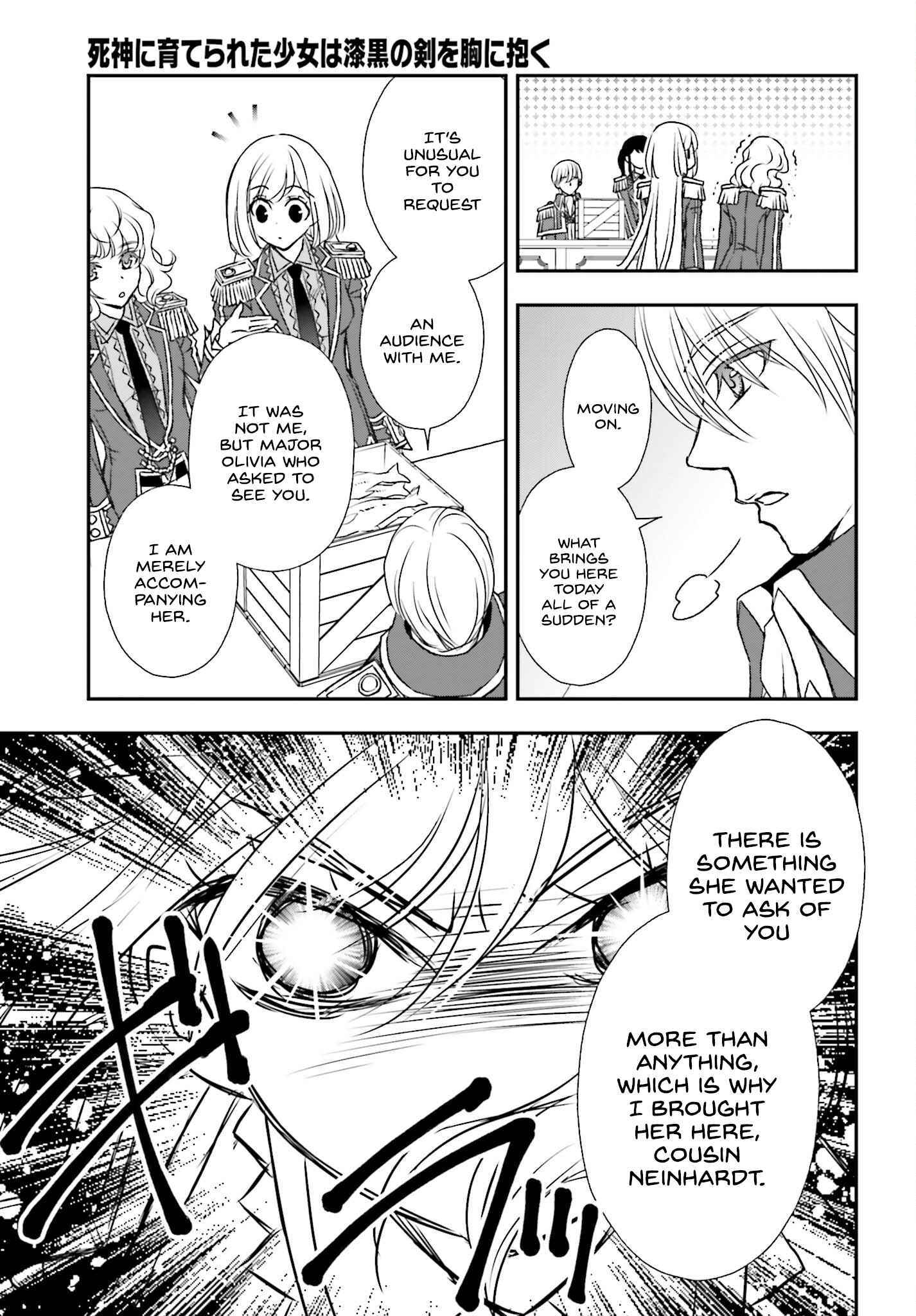 The Little Girl Raised by Death Holds the Sword of Death Tightly Chapter 41 page 14 - 