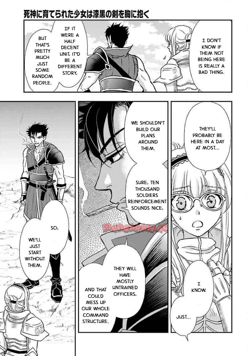 The Little Girl Raised by Death Holds the Sword of Death Tightly Chapter 49 page 14 - 