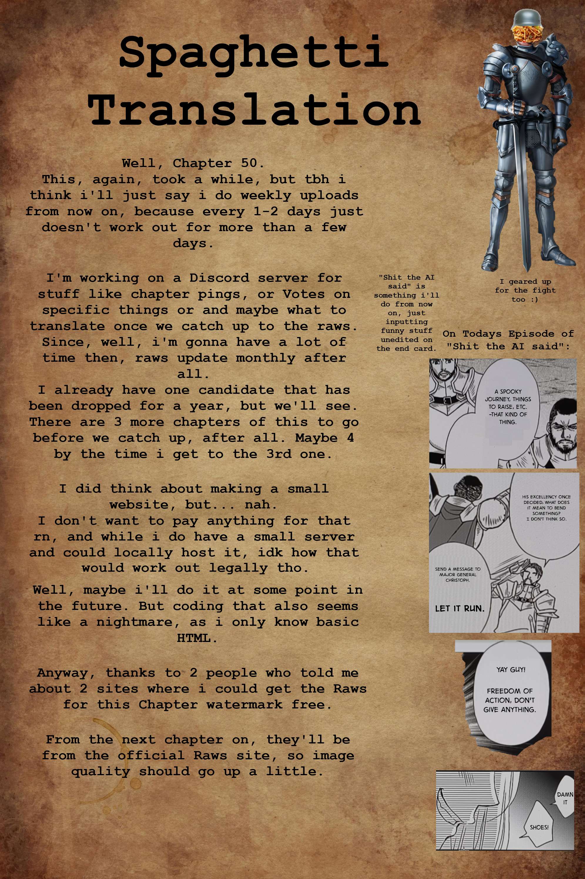 The Little Girl Raised by Death Holds the Sword of Death Tightly Chapter 50 page 29 - 