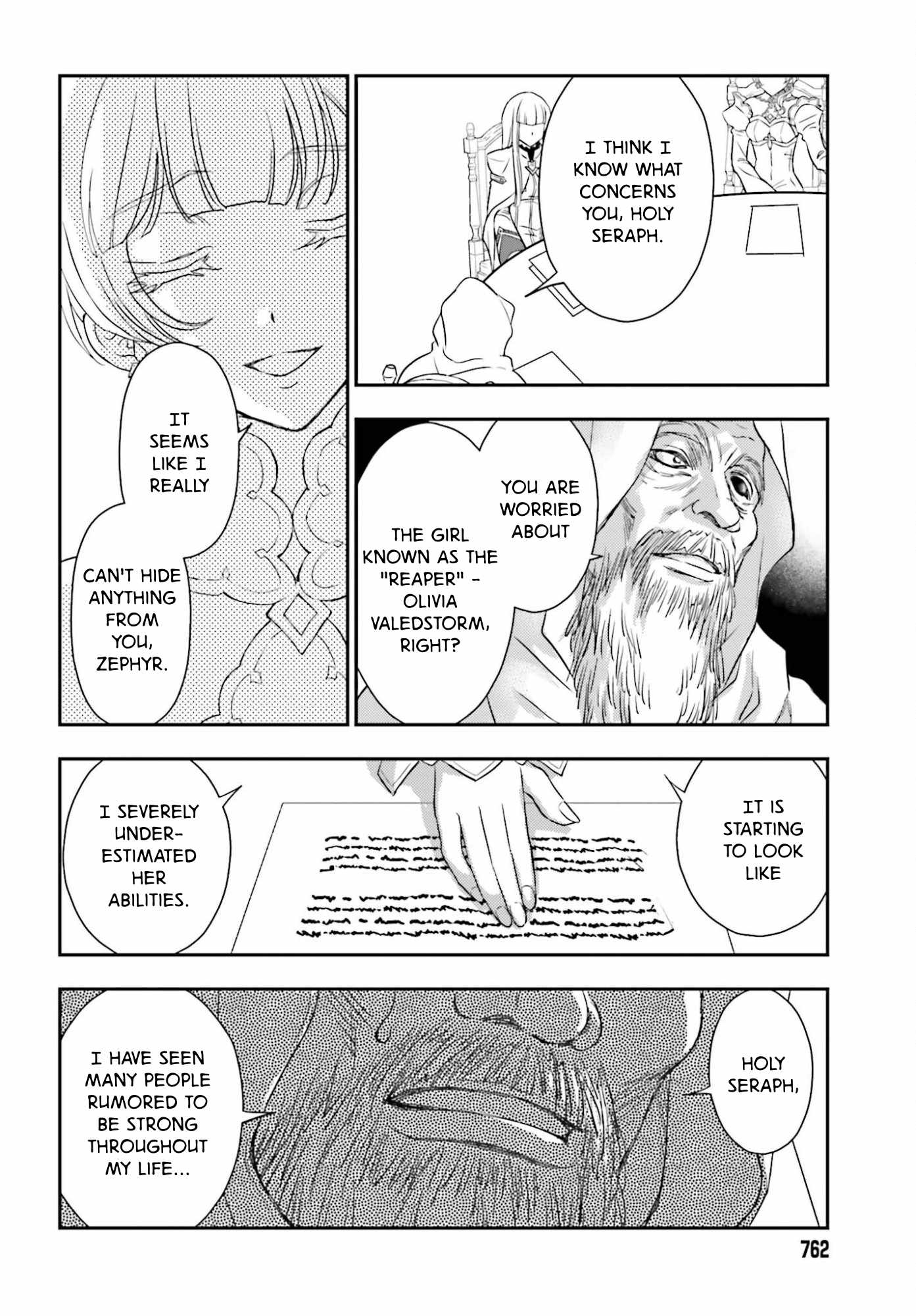 The Little Girl Raised by Death Holds the Sword of Death Tightly Chapter 56.1 page 14 - 