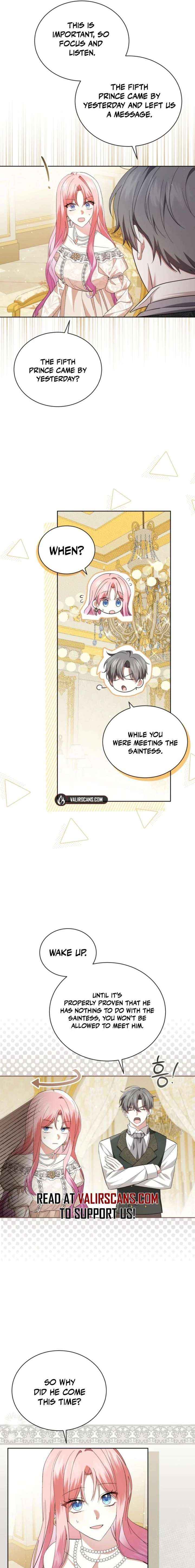The Little Princess Waits for the Breakup Chapter 100 page 11 - 