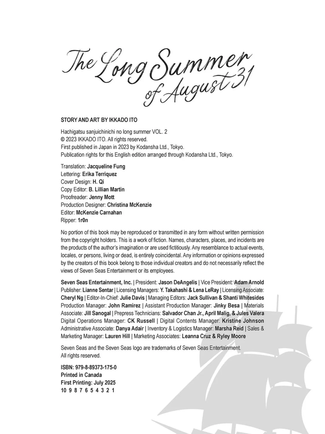 The Long Summer of August 31 Chapter 16 page 47 - 