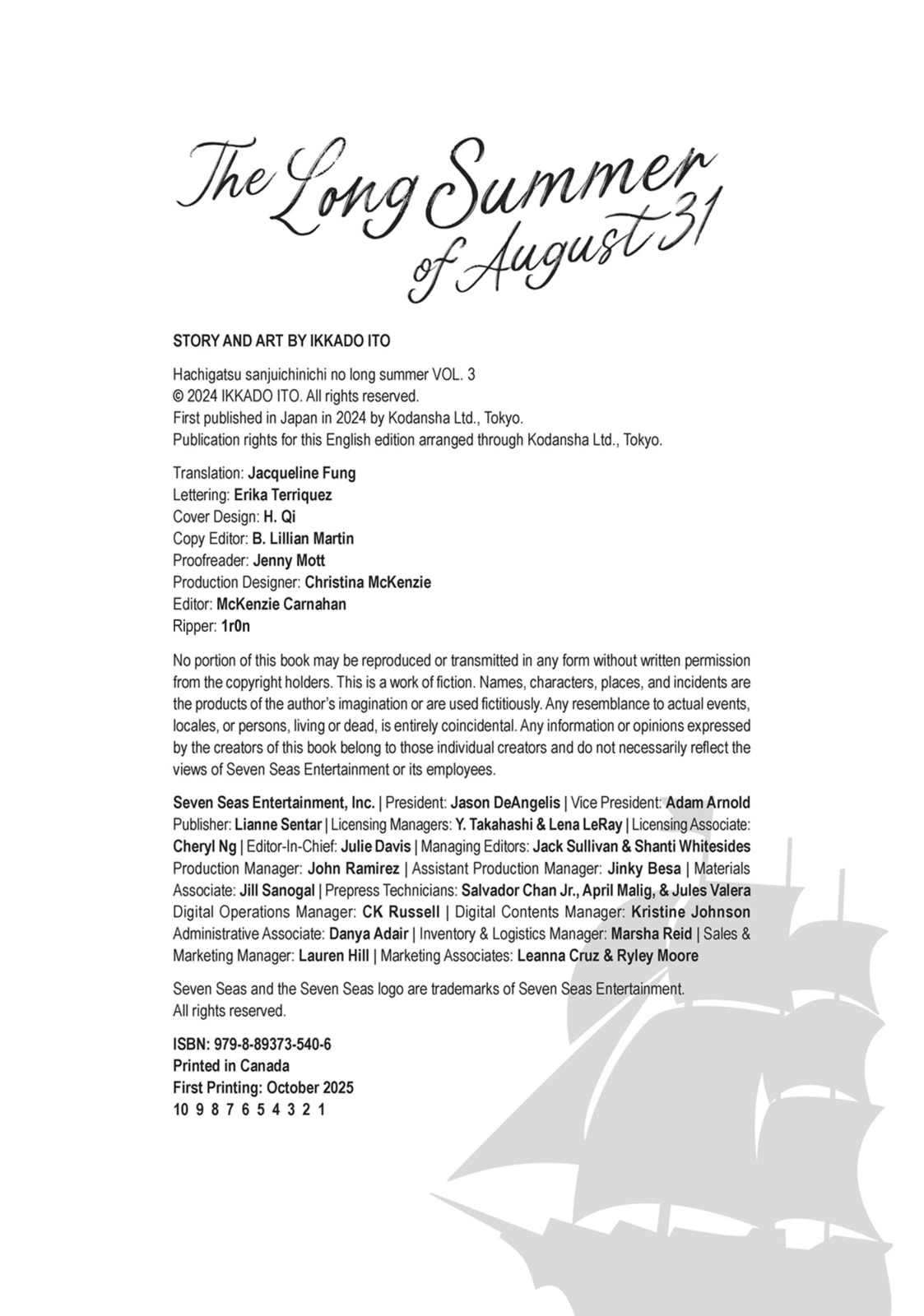 The Long Summer of August 31 Chapter 24 page 25 - 