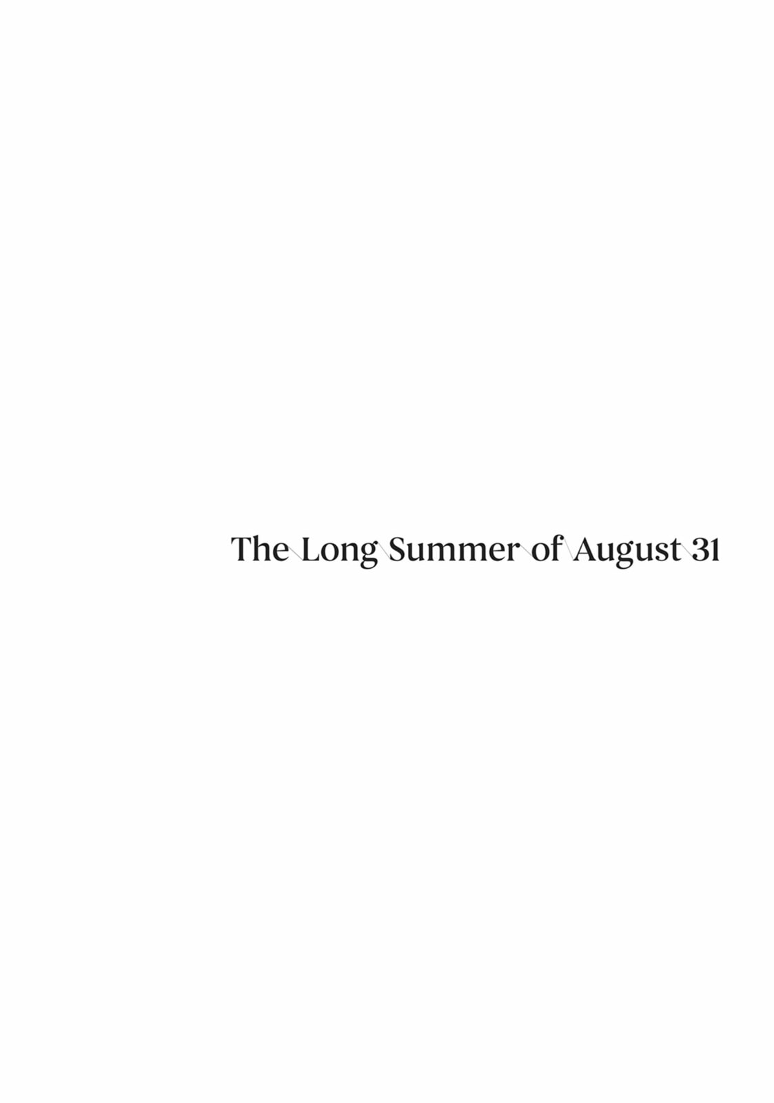 The Long Summer of August 31 Chapter 32 page 24 - 