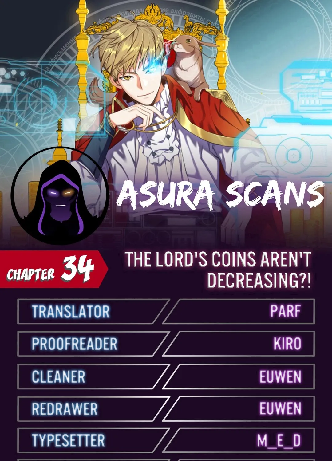 The Lord’s Coins Aren’t Decreasing?! Chapter 34 page 1 - 
