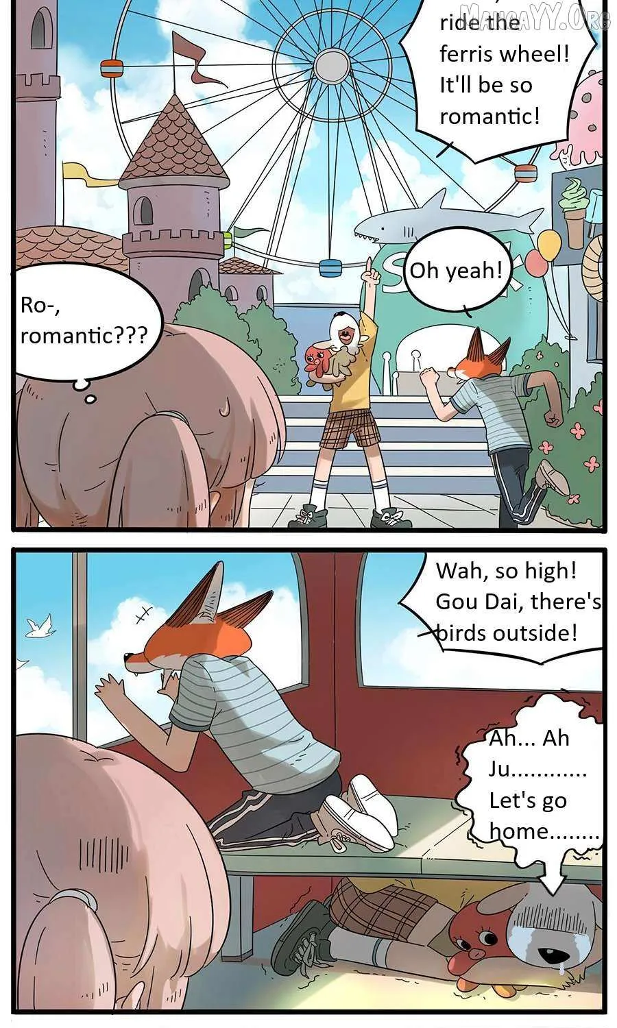 The Loser-fox orange Chapter 28.2 page 15 - 