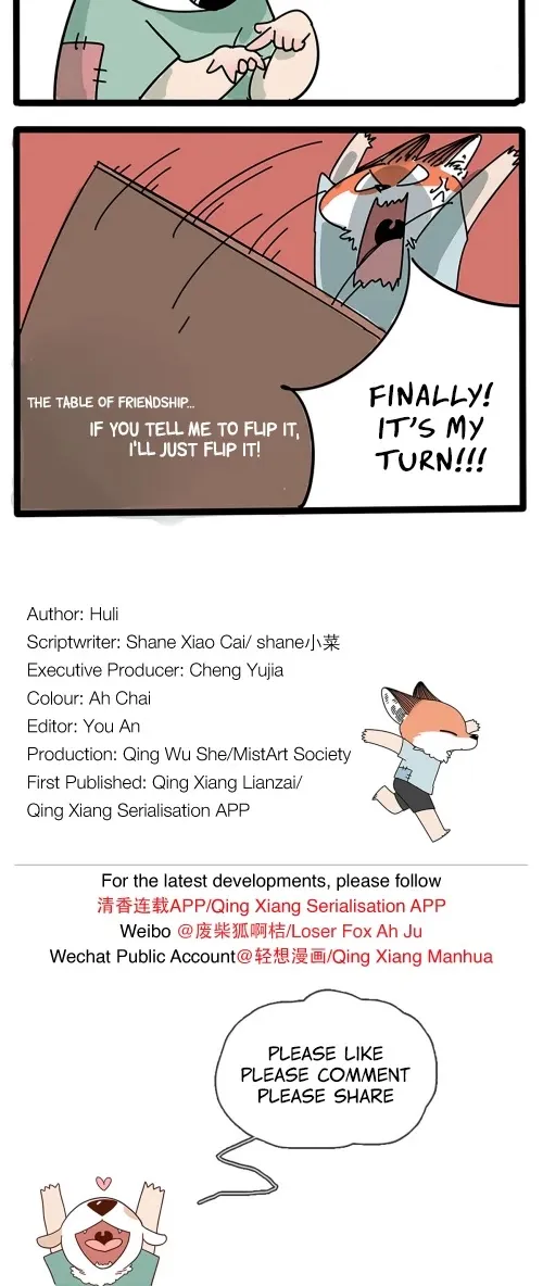 The Loser-fox orange Chapter 7.5 page 12 - 