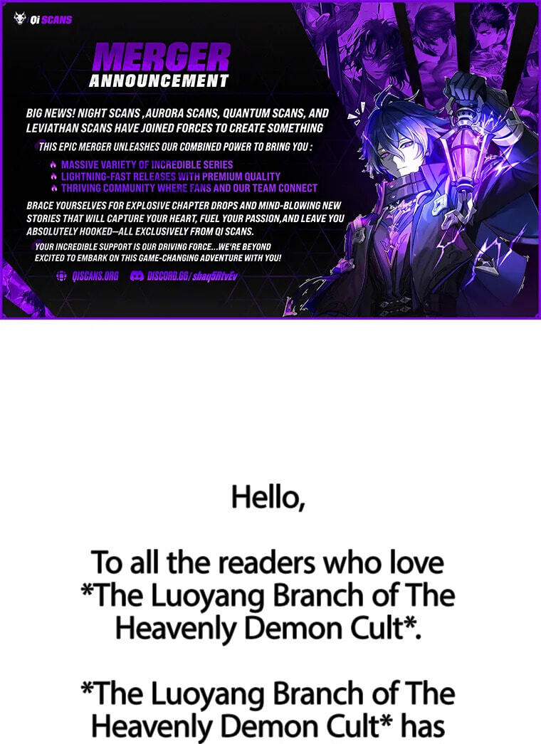 The Luoyang Branch of the Heavenly Demon Cult Chapter 50.1 page 1 - 