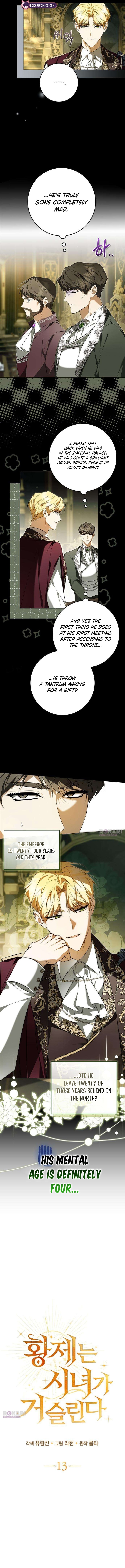 The Maid Gets on the Emperor’s Nerves Chapter 13 page 4 - 