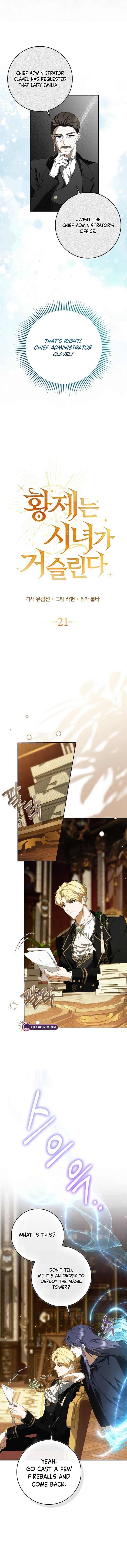 The Maid Gets on the Emperor’s Nerves Chapter 21 page 5 - 