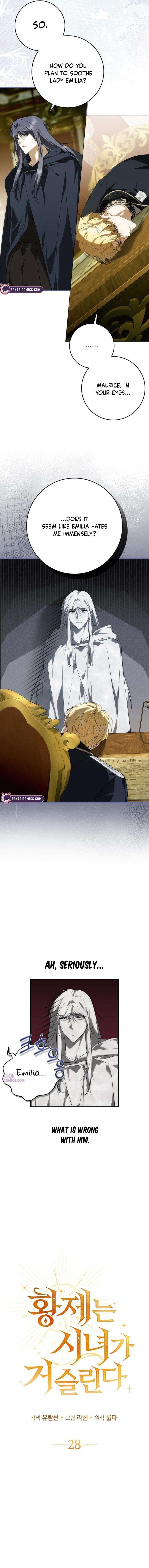 The Maid Gets on the Emperor’s Nerves Chapter 28 page 7 - 