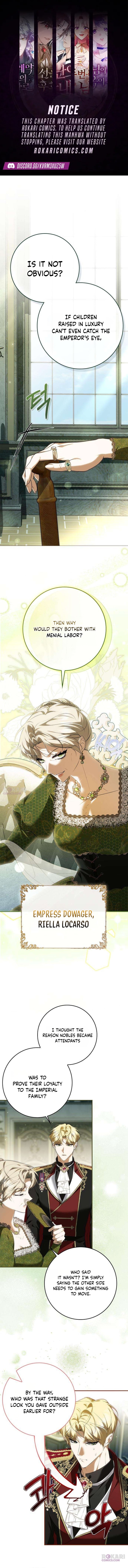 The Maid Gets on the Emperor’s Nerves Chapter 34 page 1 - 