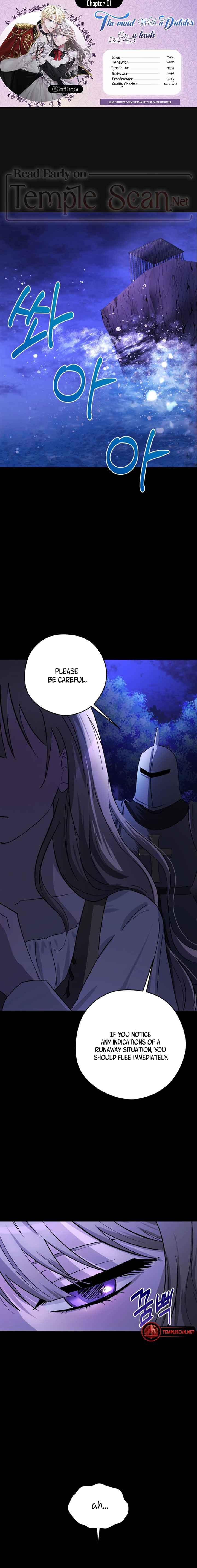 The Maid With A Dictator On A Leash Chapter 1 page 2 - 