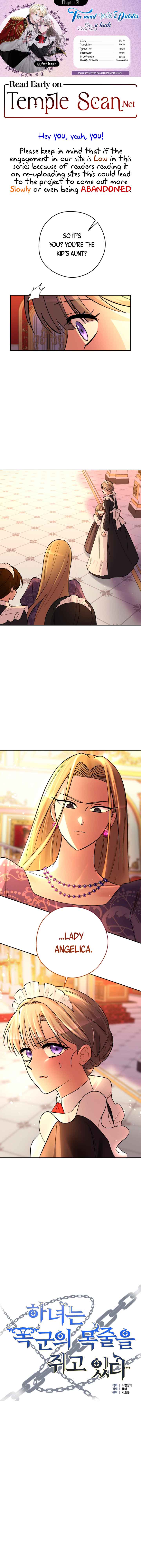 The Maid With A Dictator On A Leash Chapter 21 page 1 - 